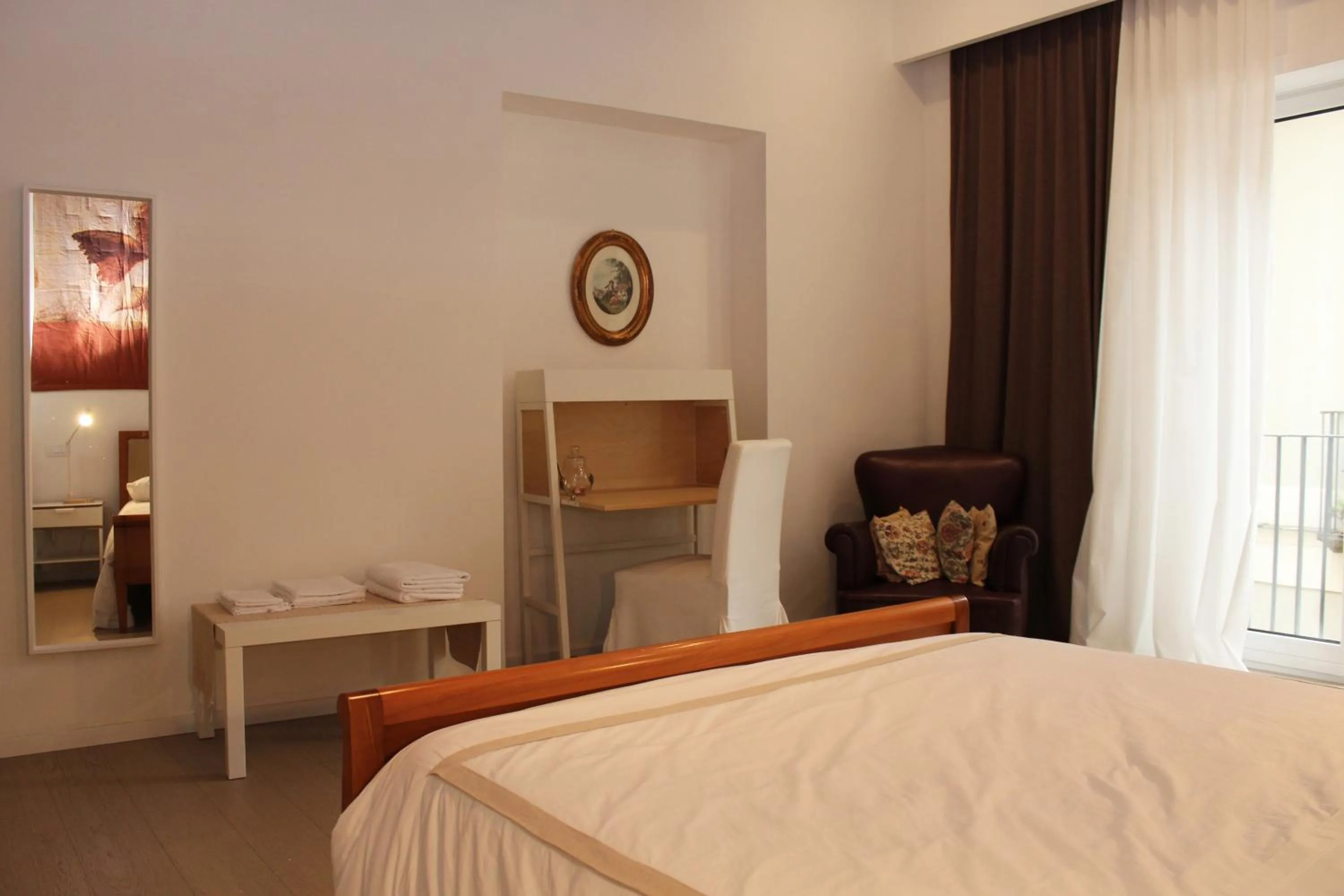 Balcony/Terrace, Bed in B&B Katerine