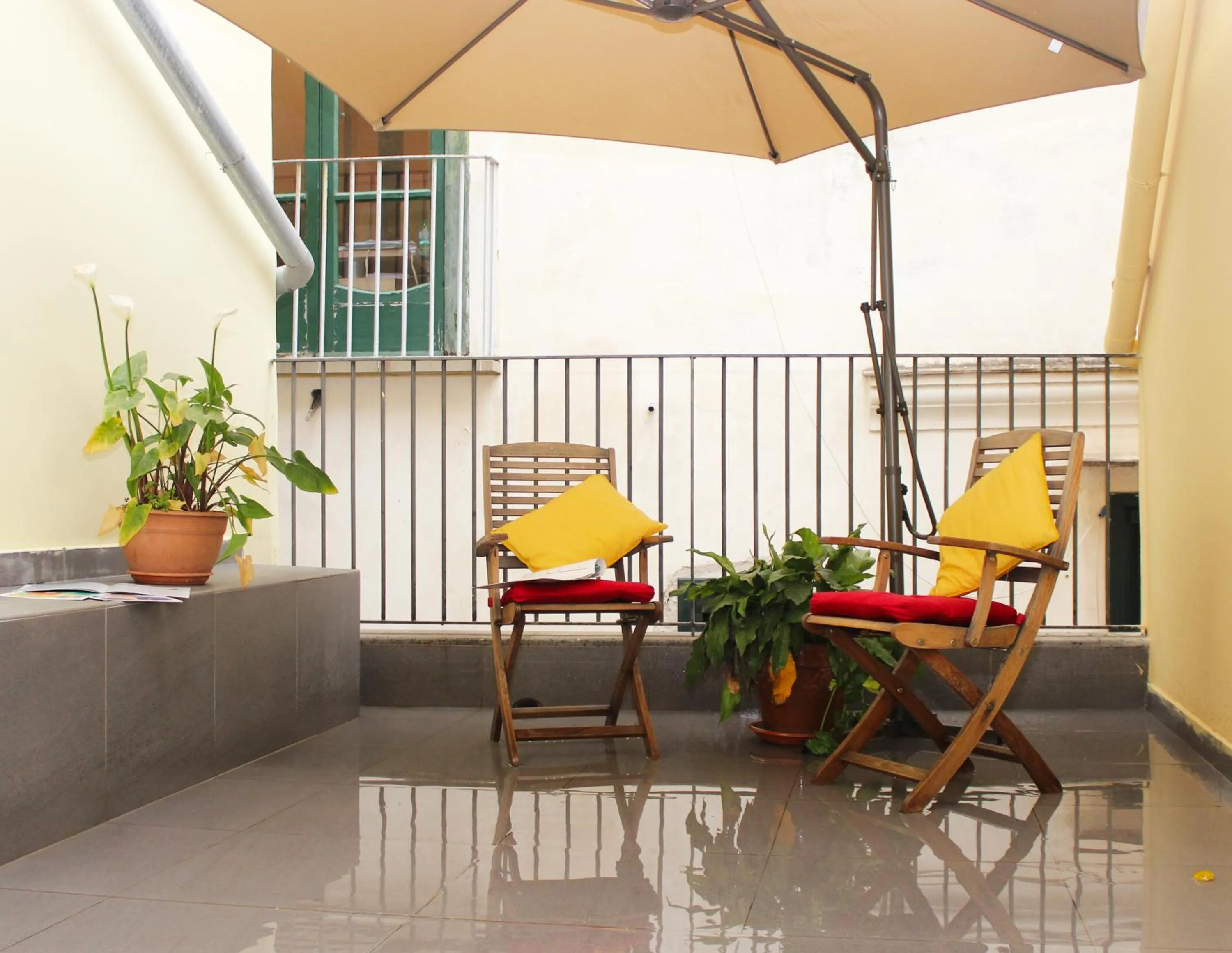 Balcony/Terrace in B&B Katerine