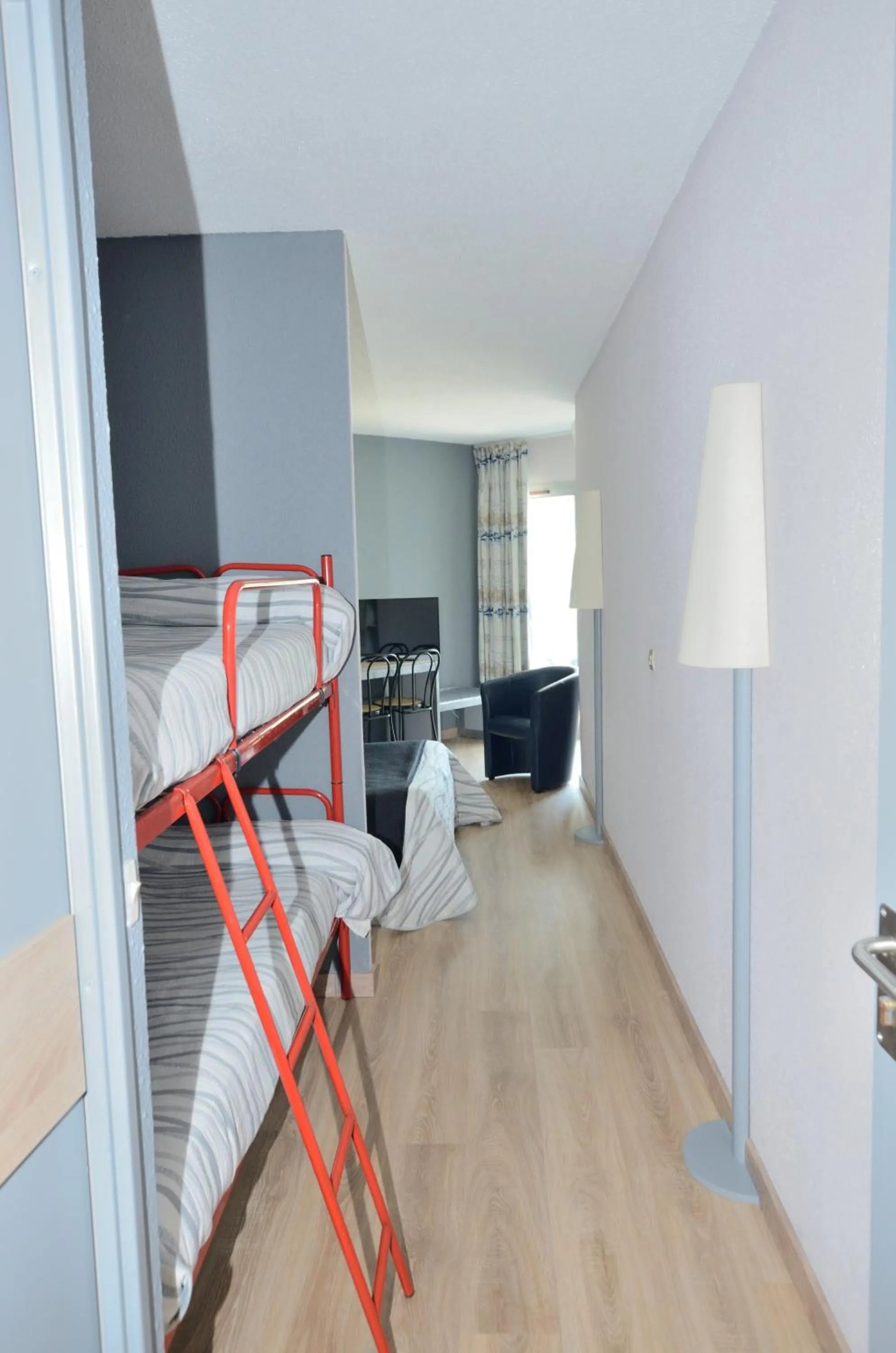 bunk bed in Logis Hotel Solhotel