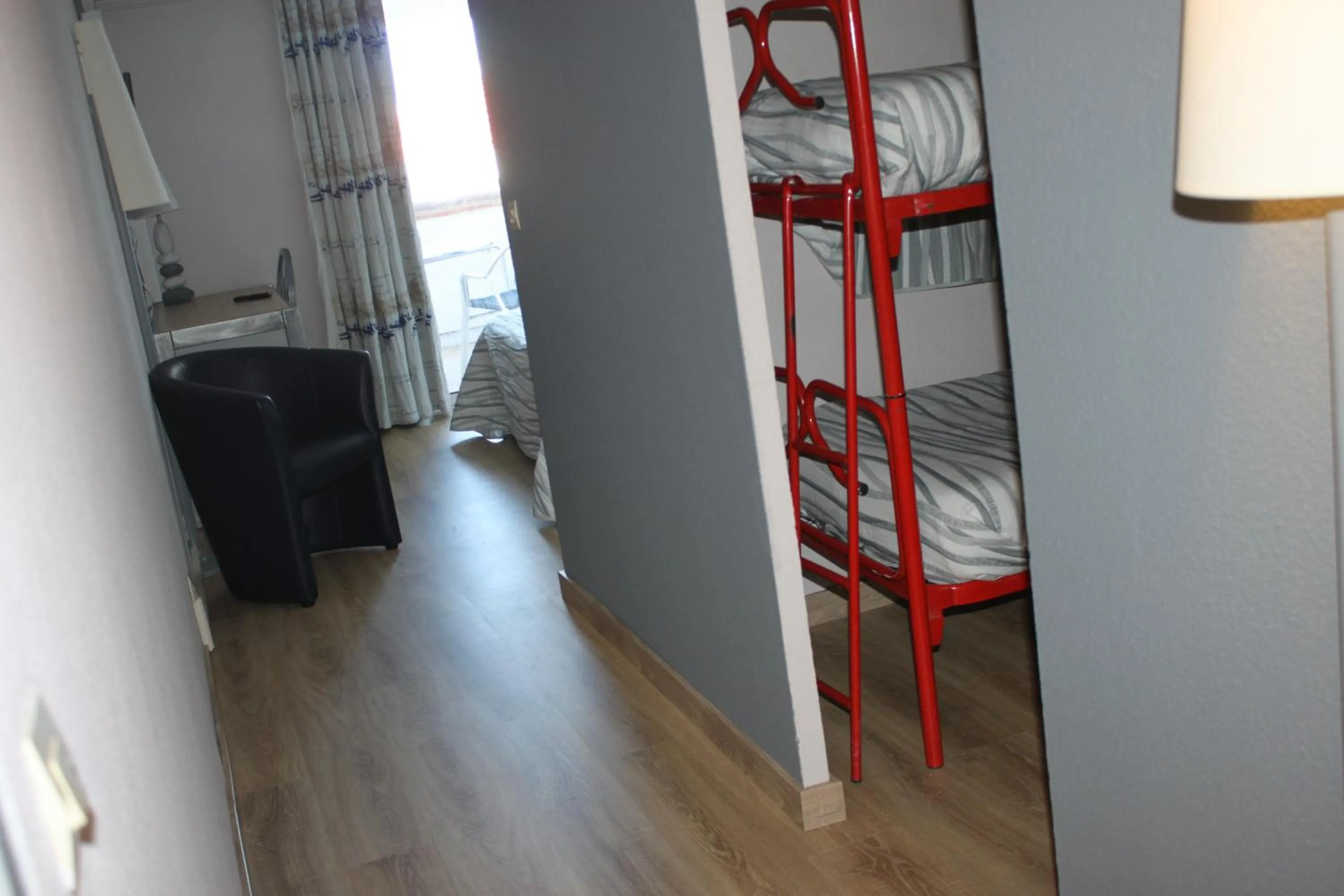 bunk bed in Logis Hotel Solhotel