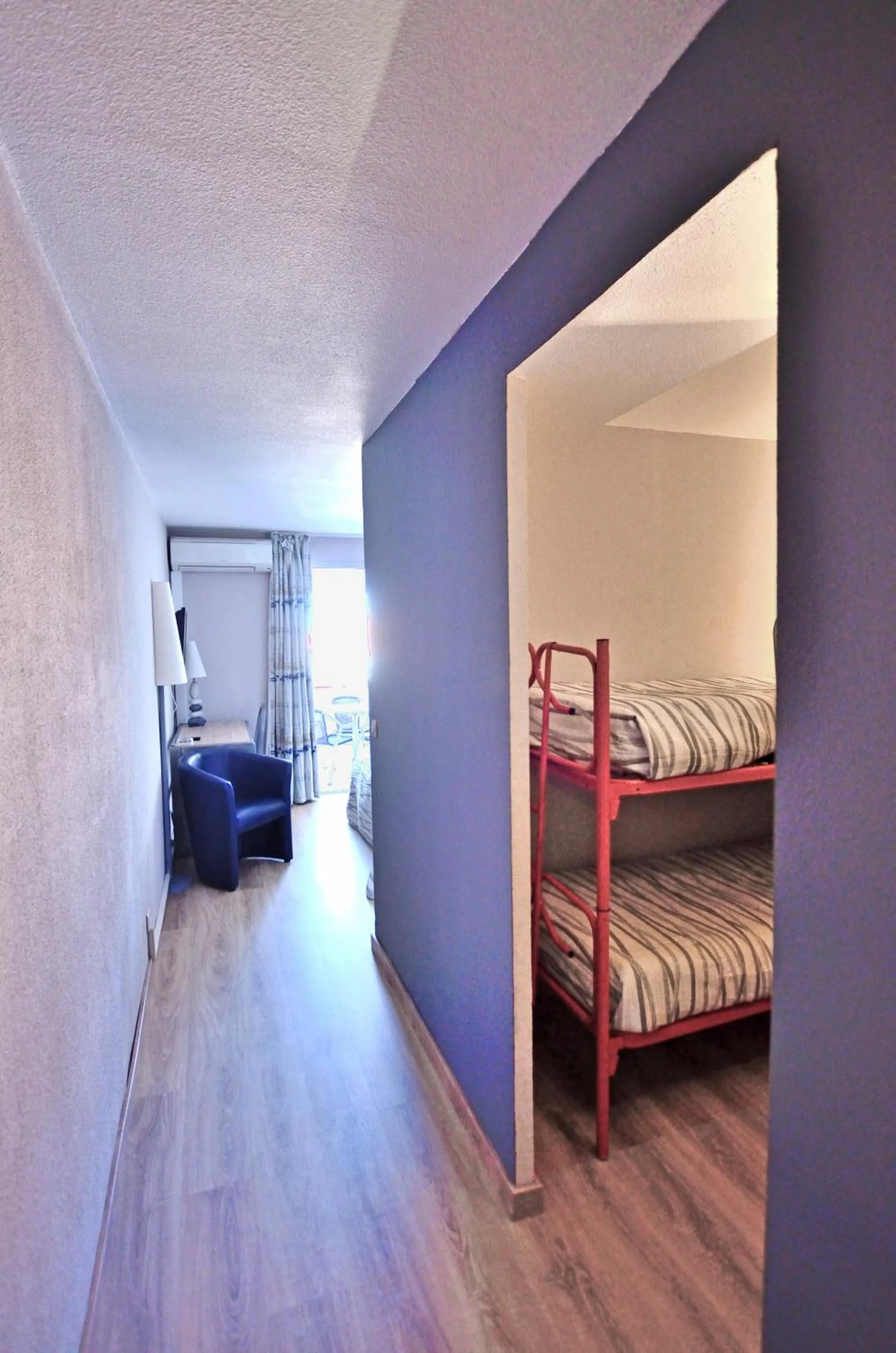 Bed in Logis Hotel Solhotel