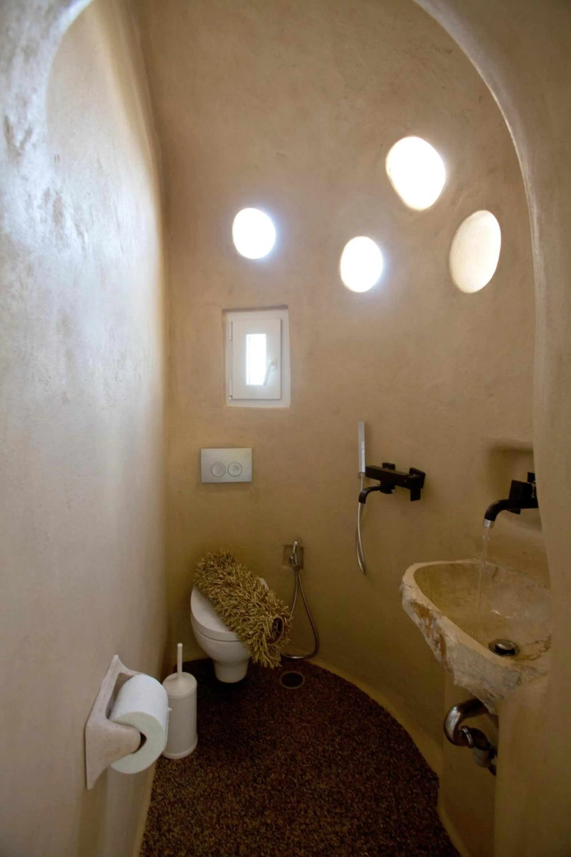 Bathroom in Golden Sun Hotel