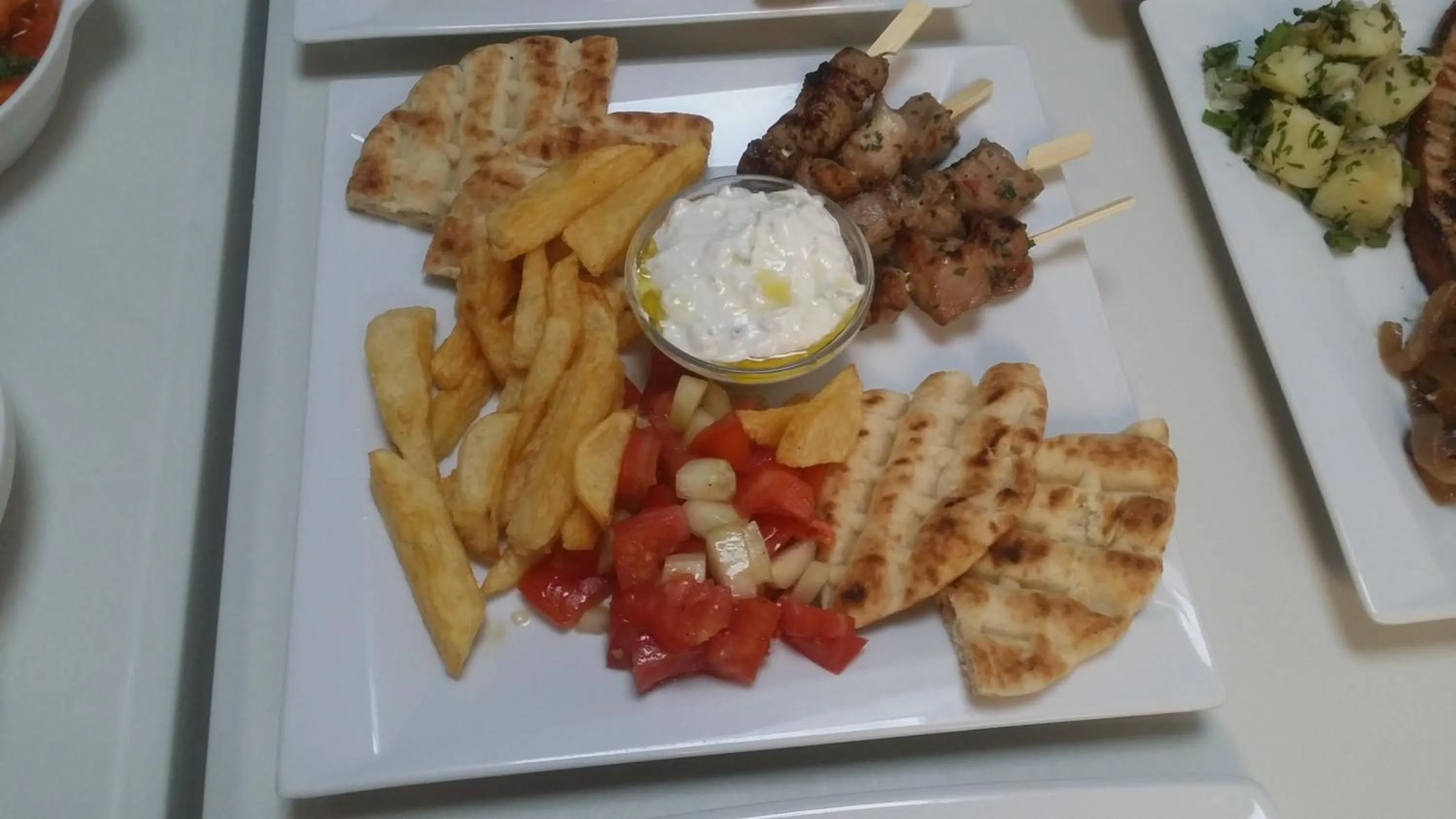 Food in Golden Sun Hotel