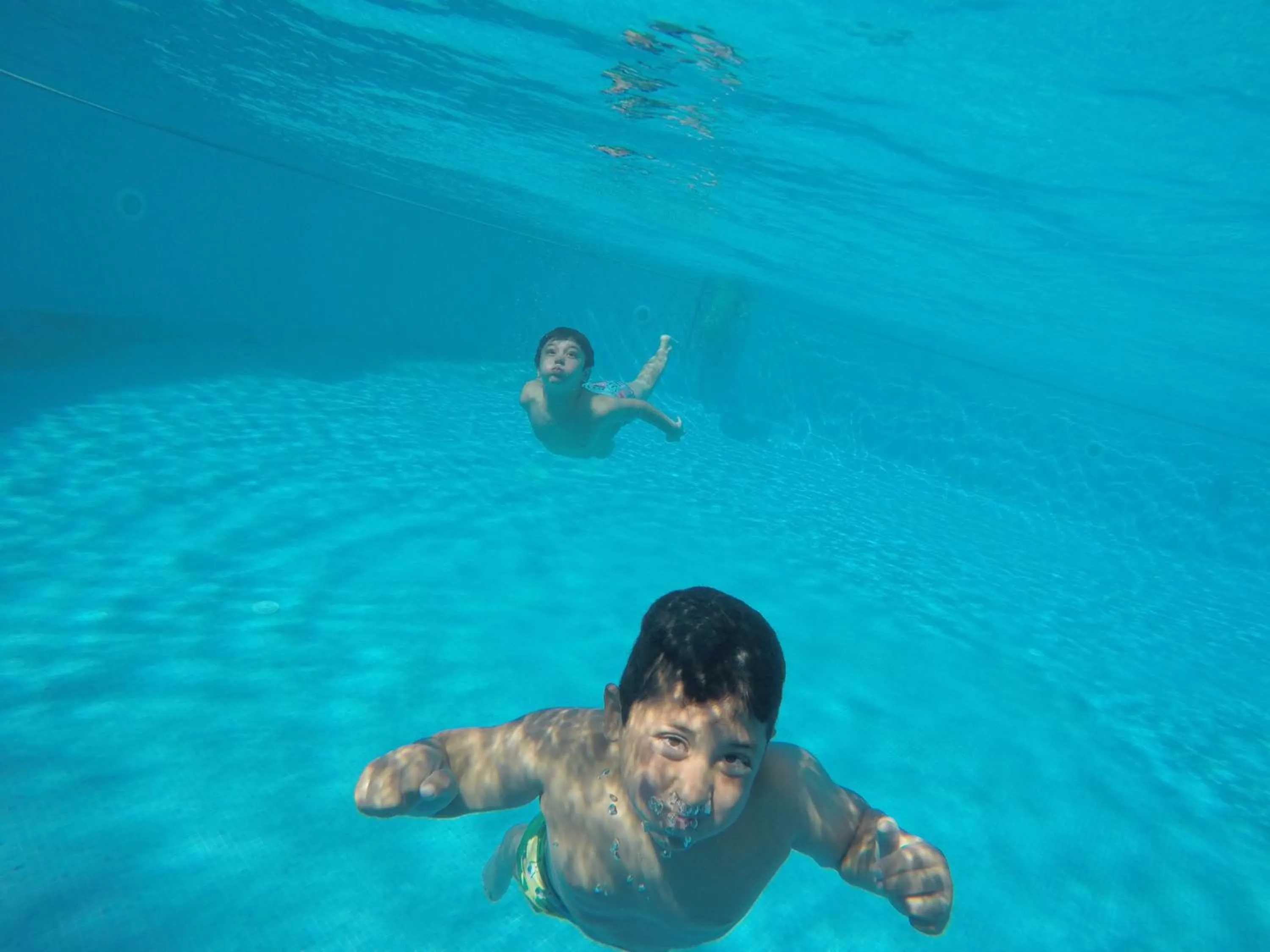 Swimming pool in Golden Sun Hotel