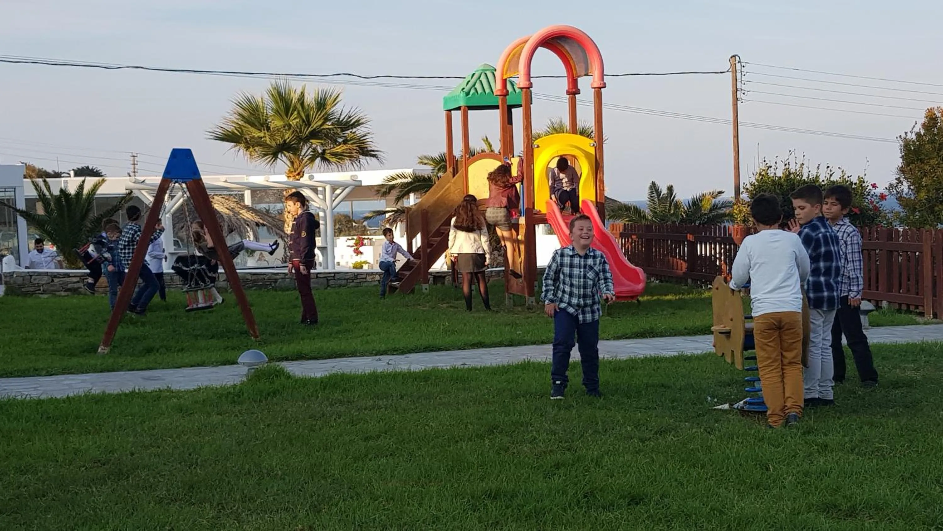 Children play ground in Golden Sun Hotel