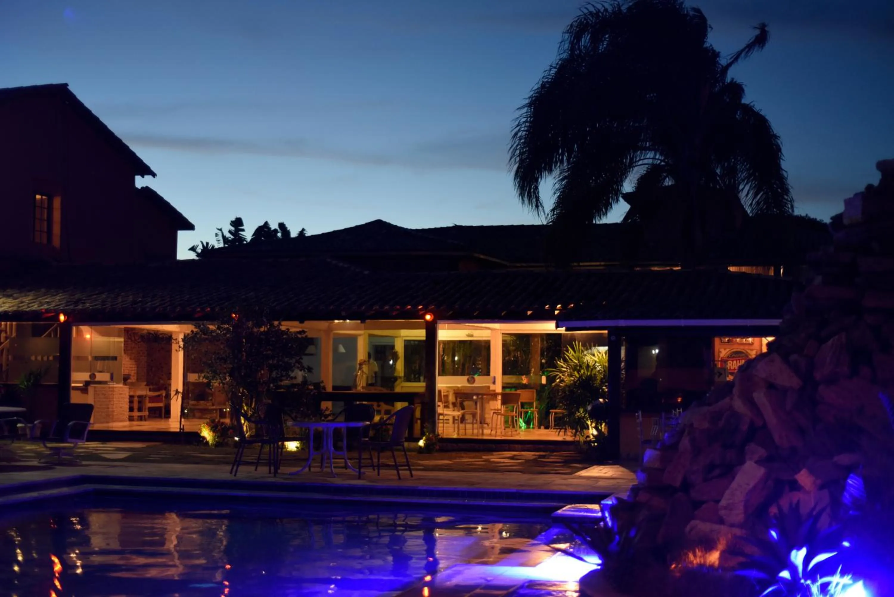 Swimming pool in Pousada Casa do Catavento