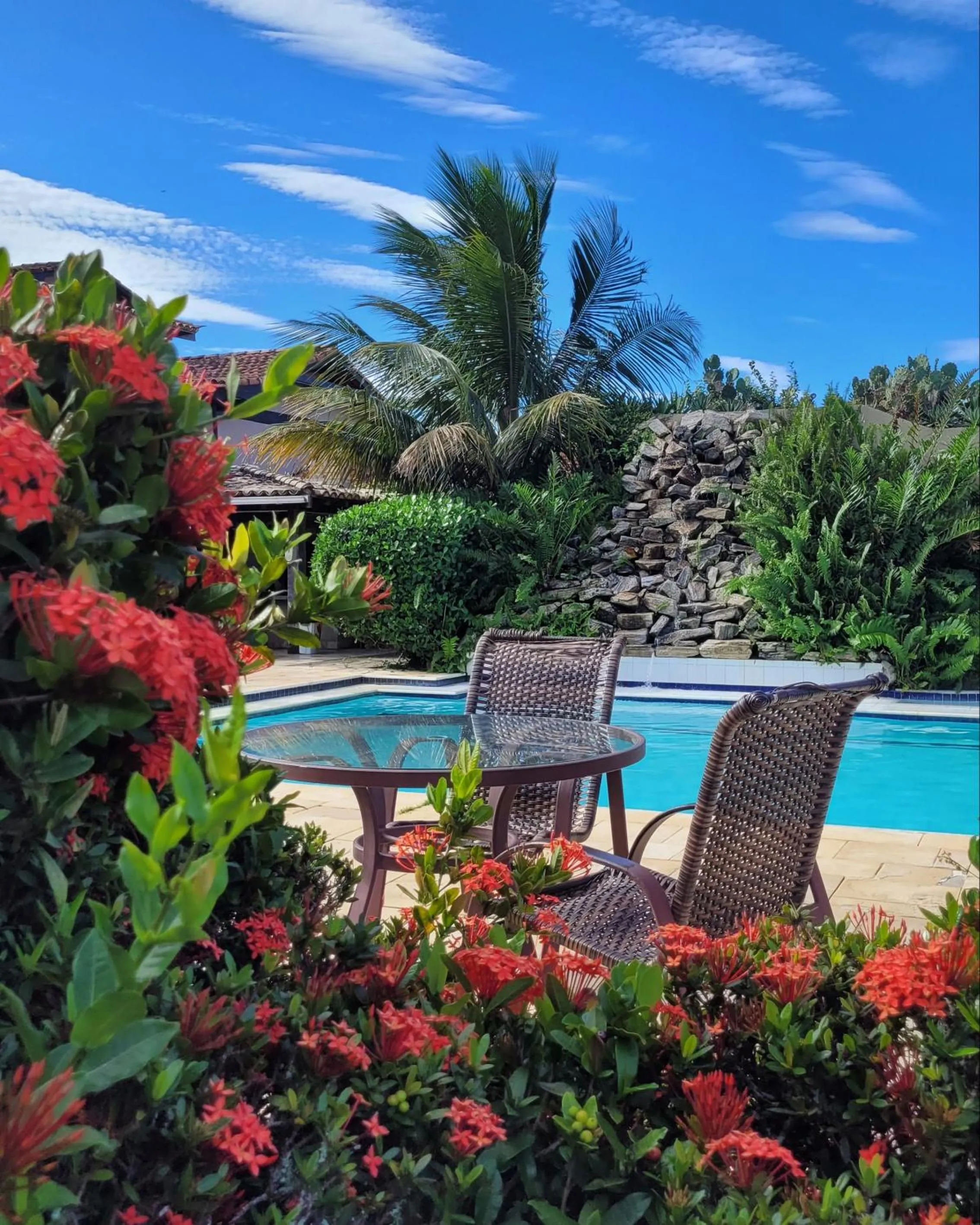 Garden in Pousada Casa do Catavento