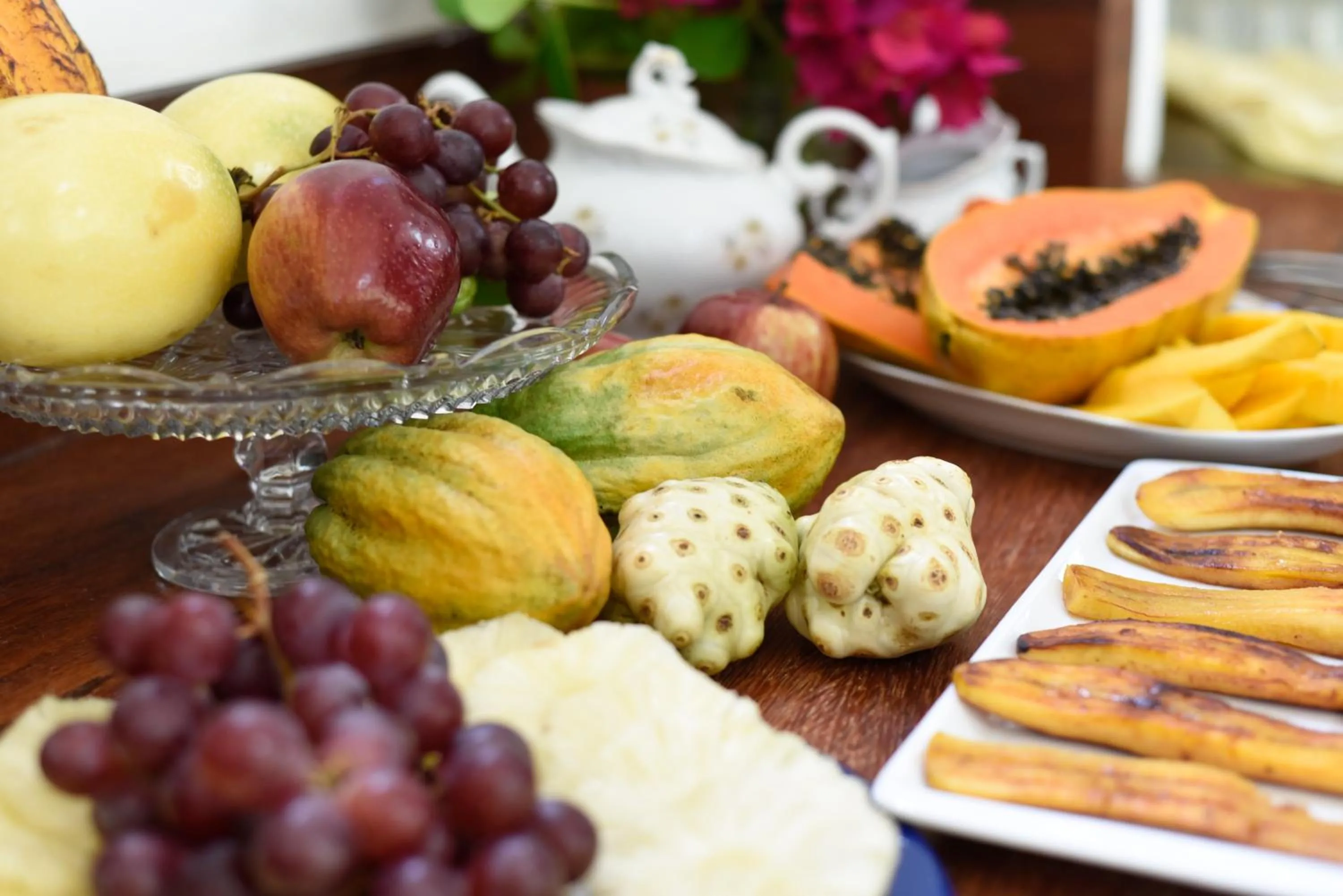 Breakfast in Pousada Casa do Catavento