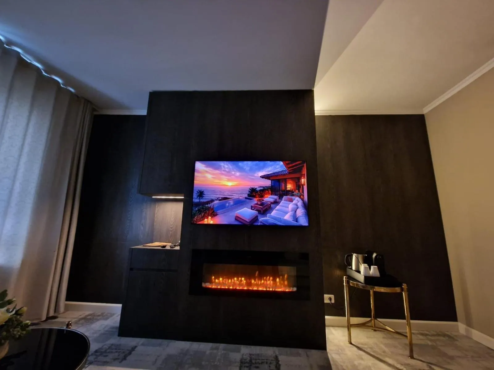 Living room in Hotel Carpathia