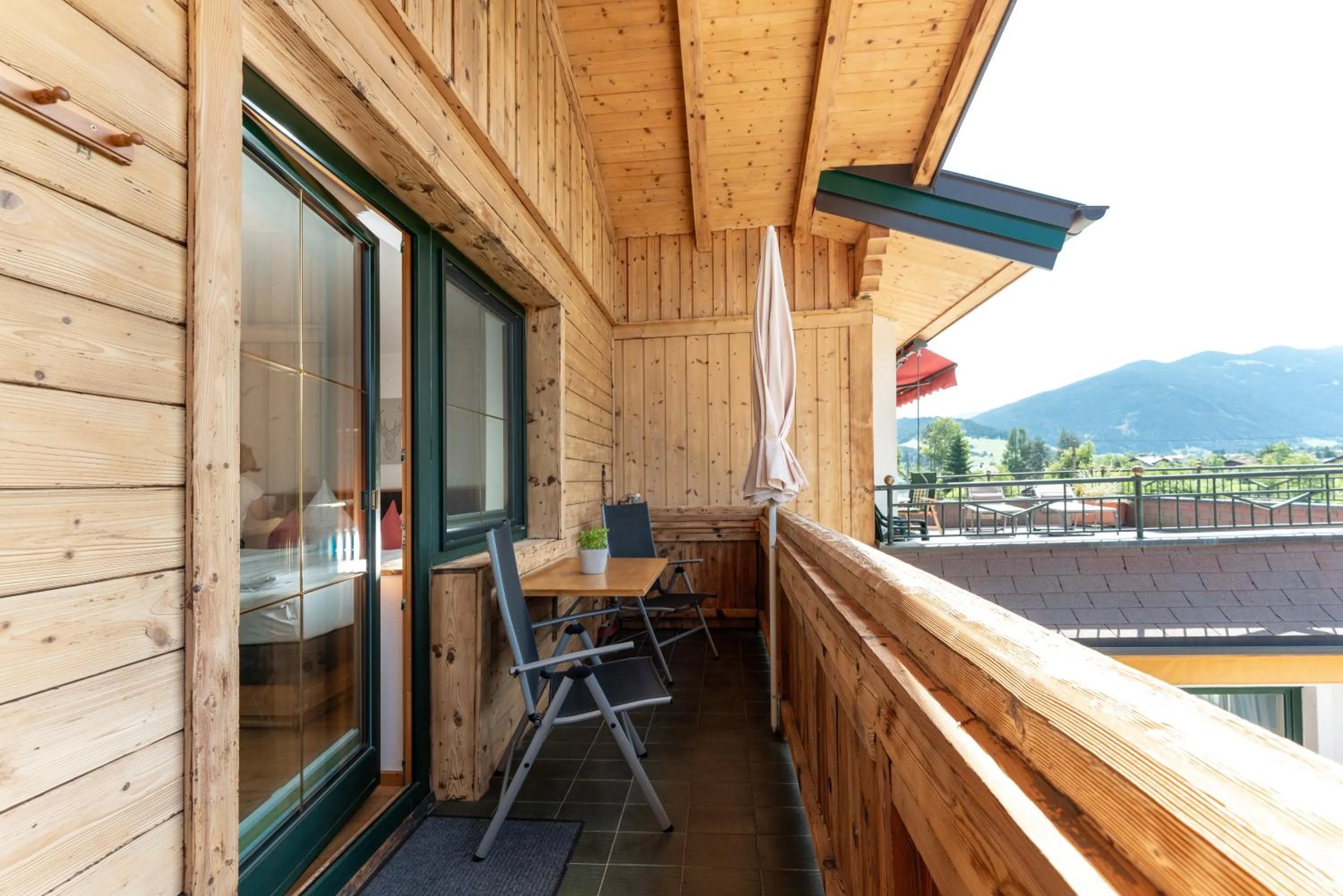 Balcony/Terrace in Wellnesshaus Reichelt