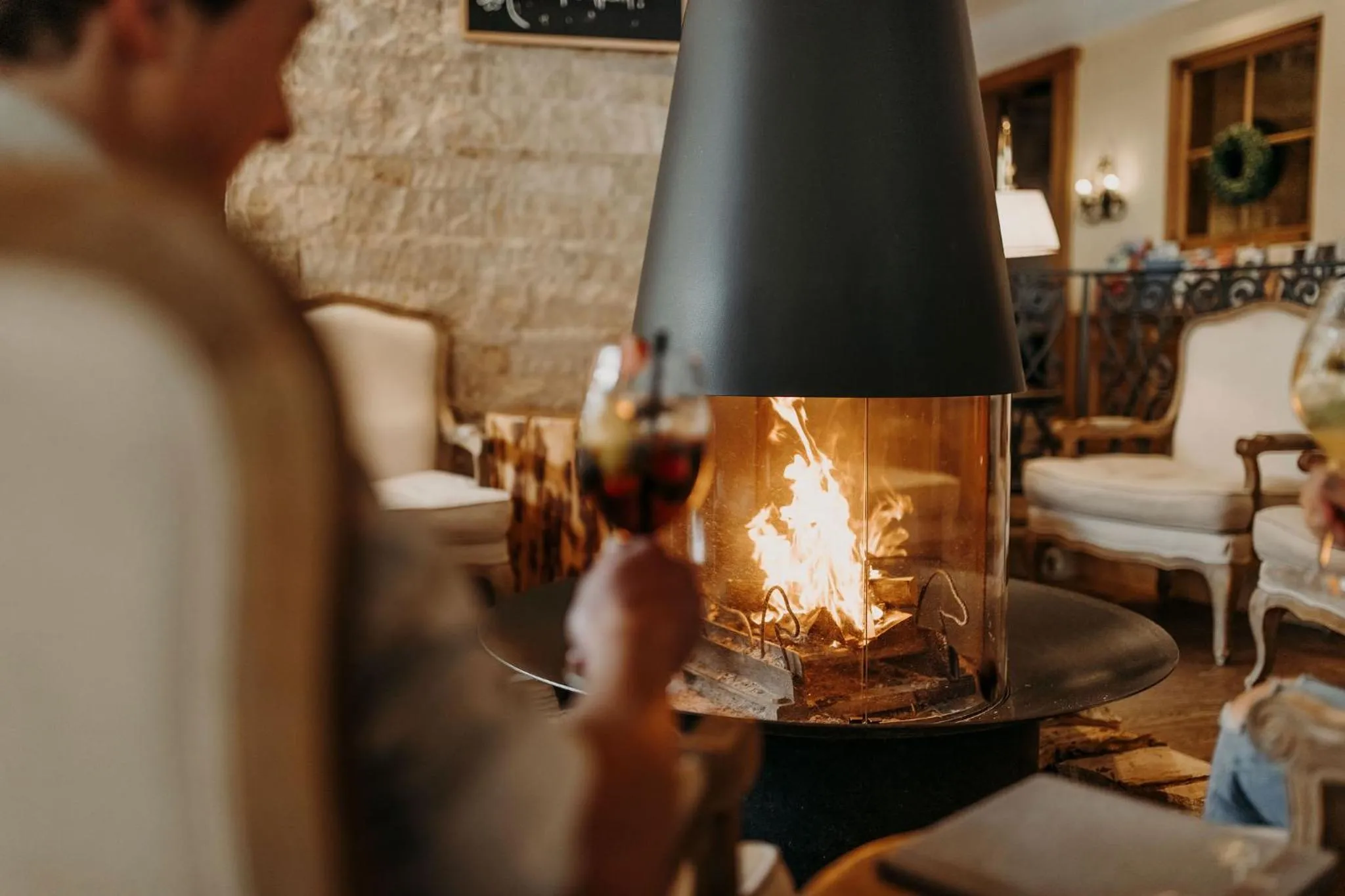 flat iron in Hotel Alte Post