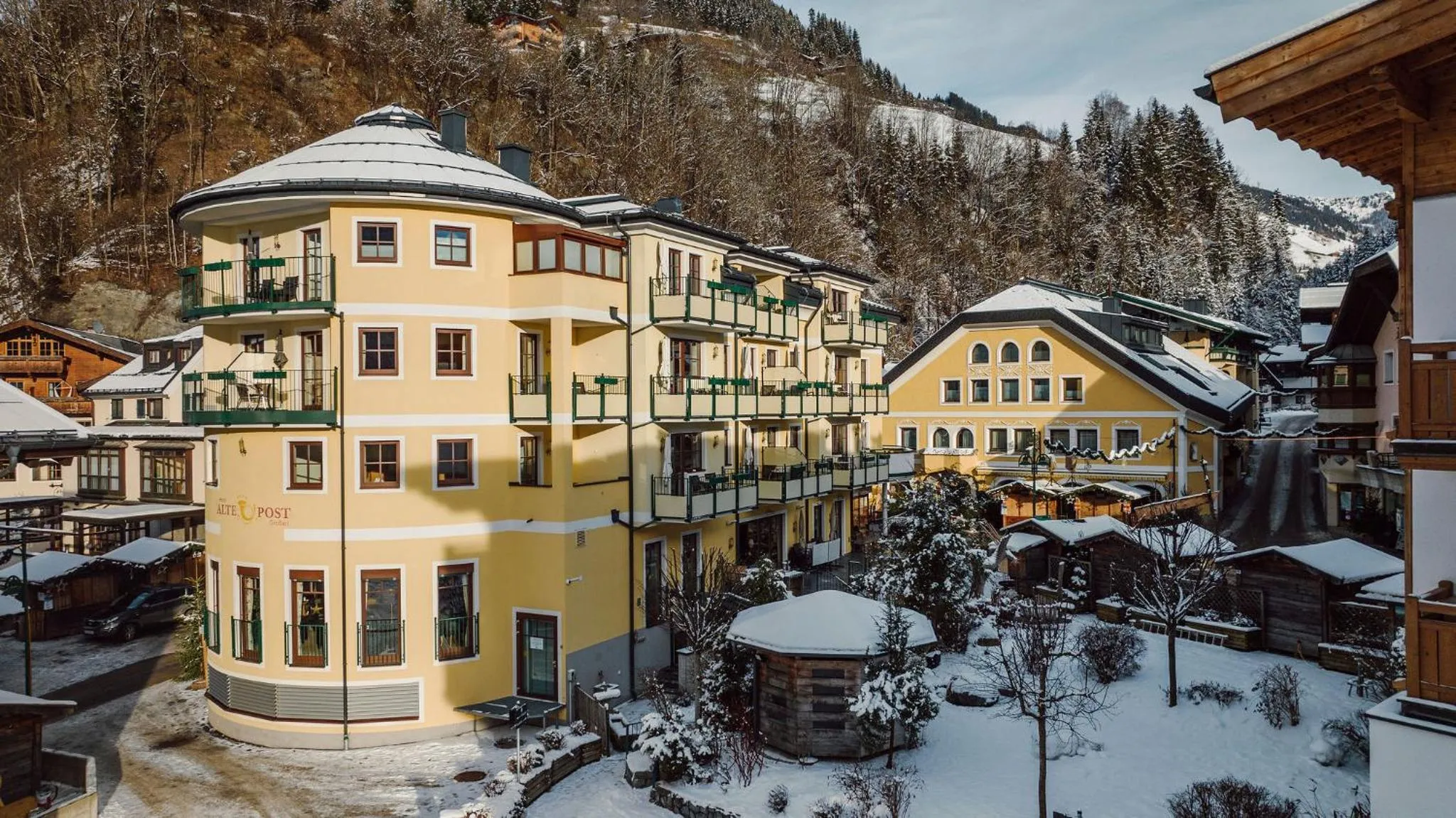 View (from property/room) in Hotel Alte Post