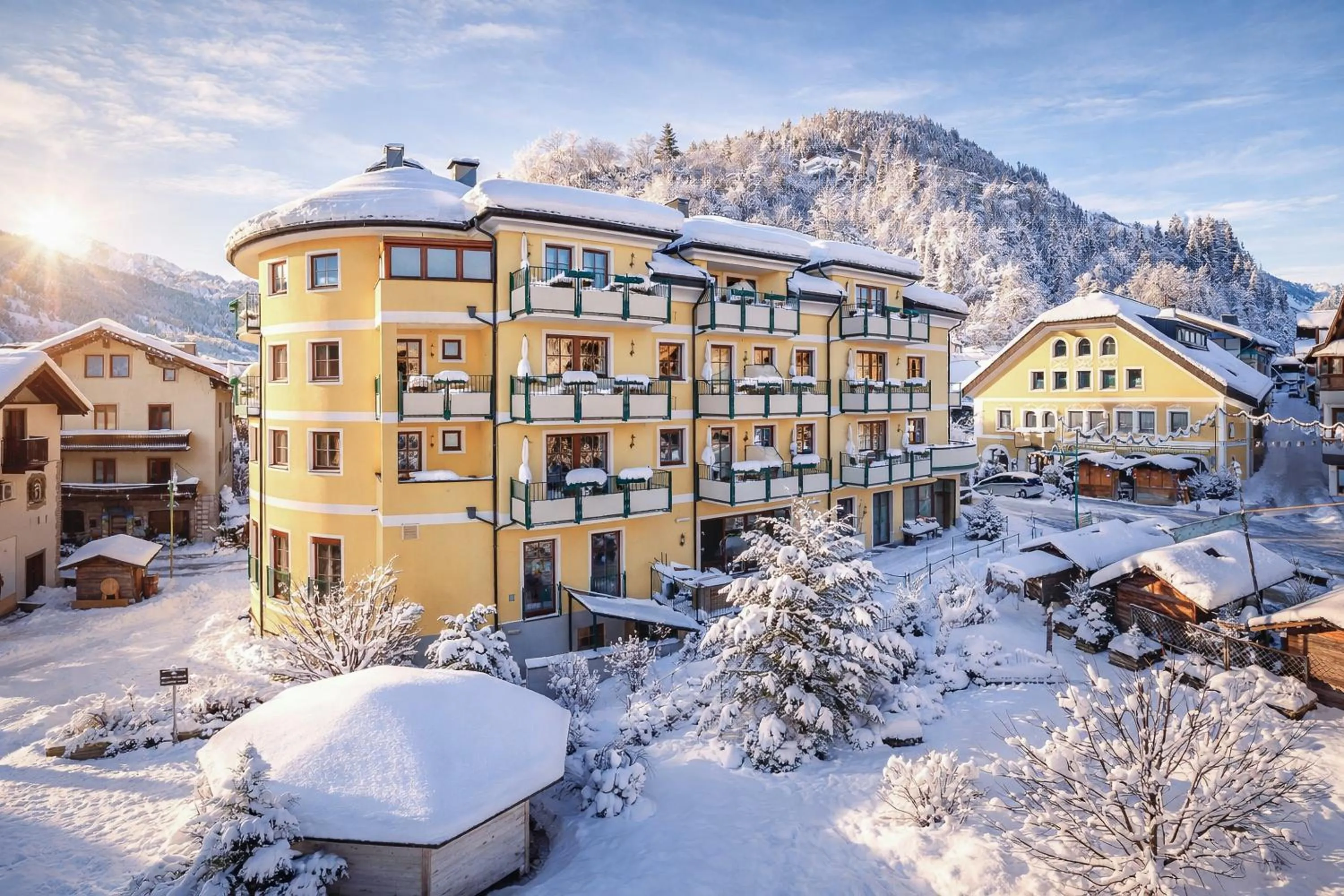 Property building in Hotel Alte Post