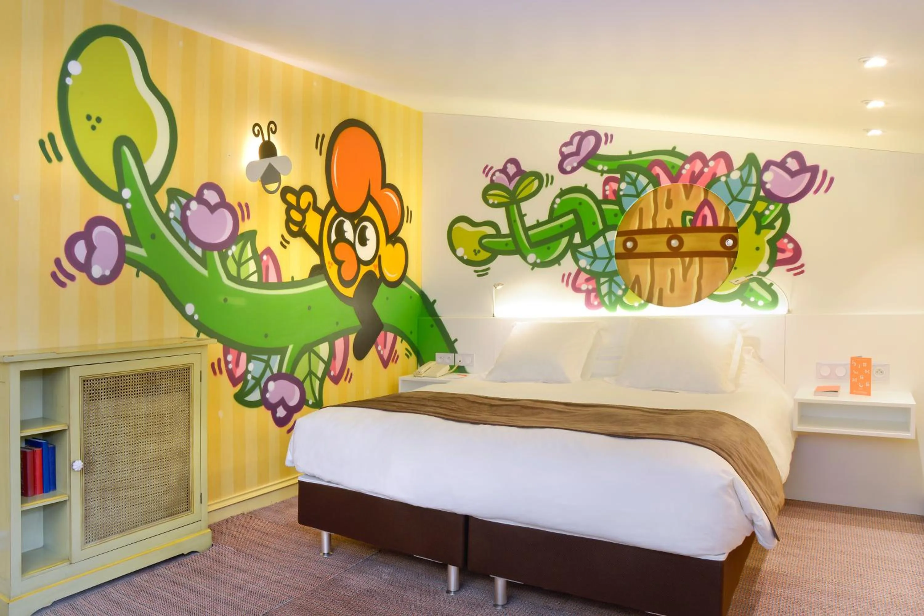 Bed in Hôtel L'Yeuse - Teritoria