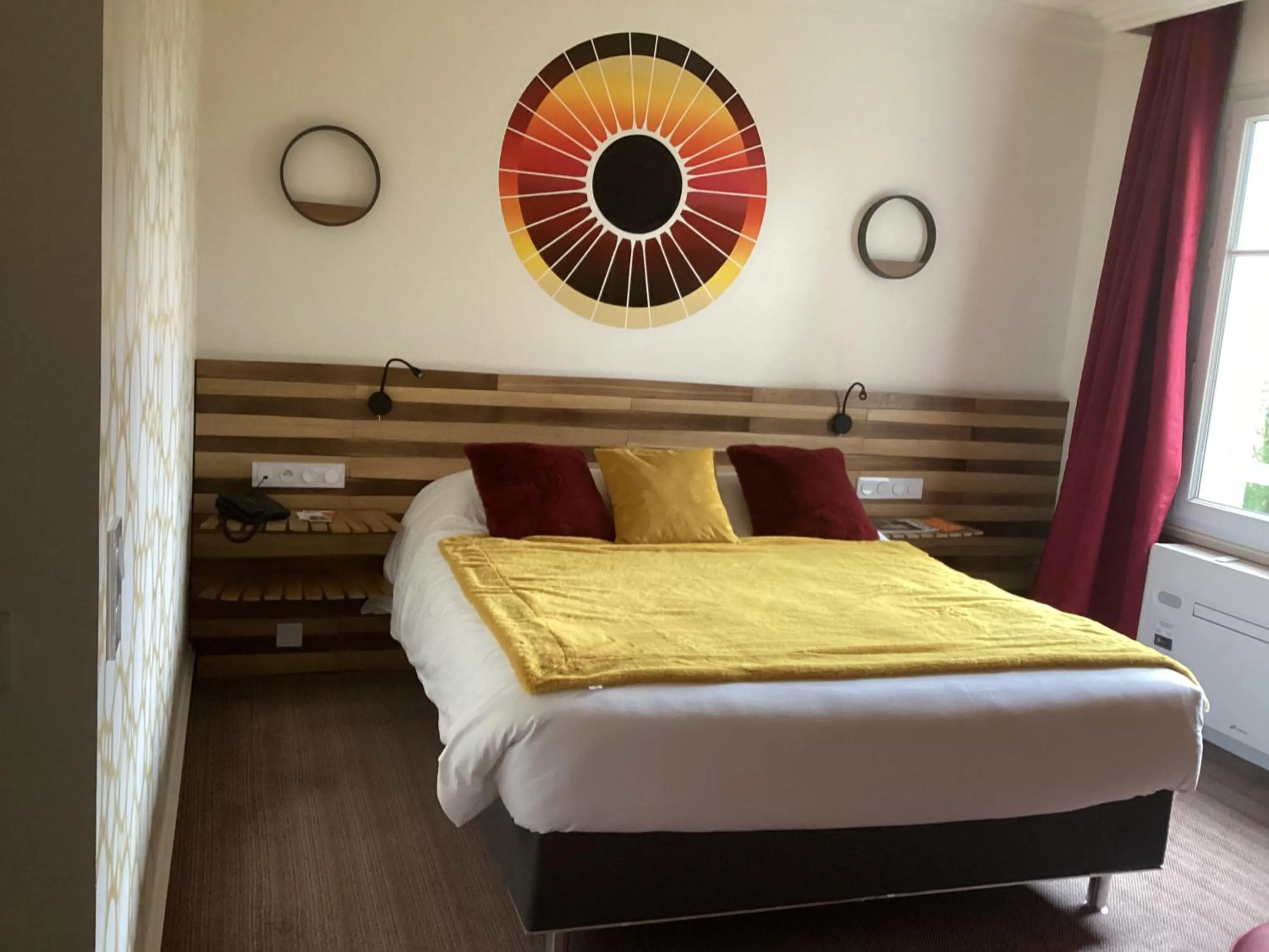 Bed in Hôtel L'Yeuse - Teritoria