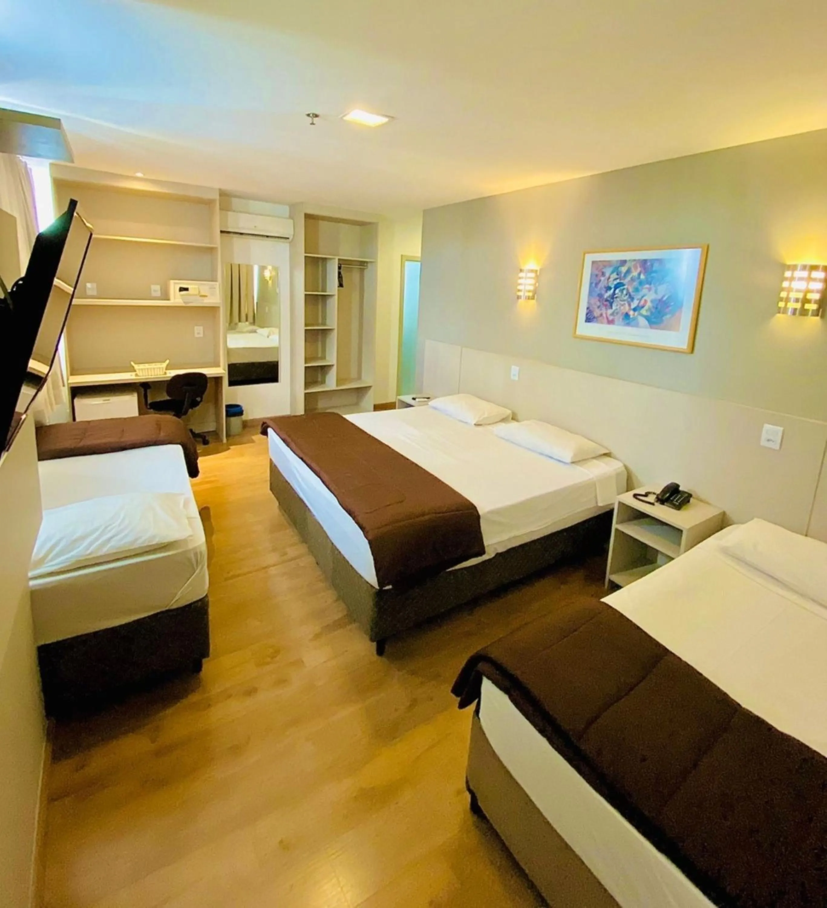 Bed in Coral Trade Hotel