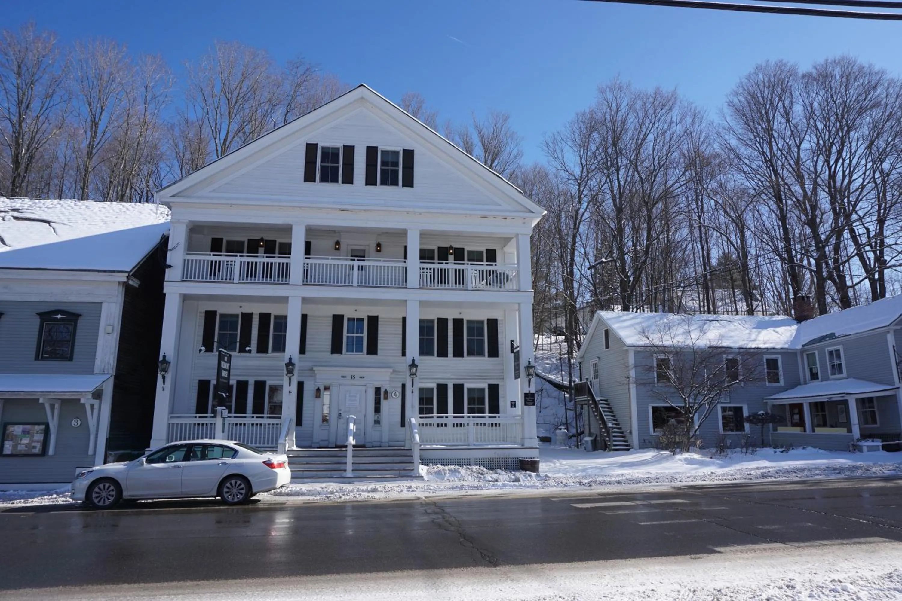 Facade/entrance in The Vermont House
