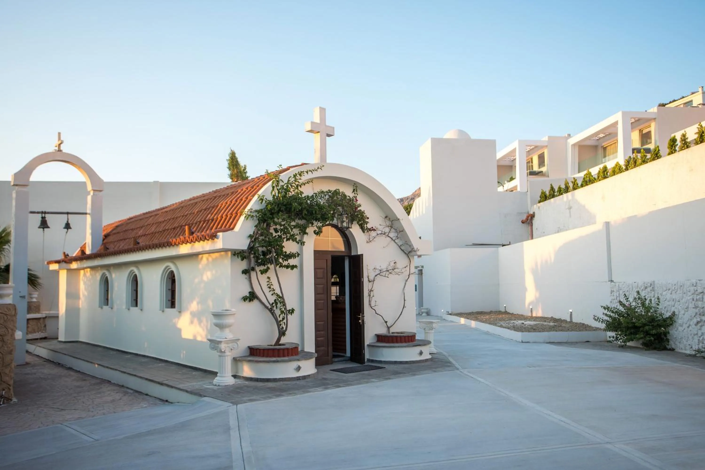 Property building in Lindos White Hotel & Suites