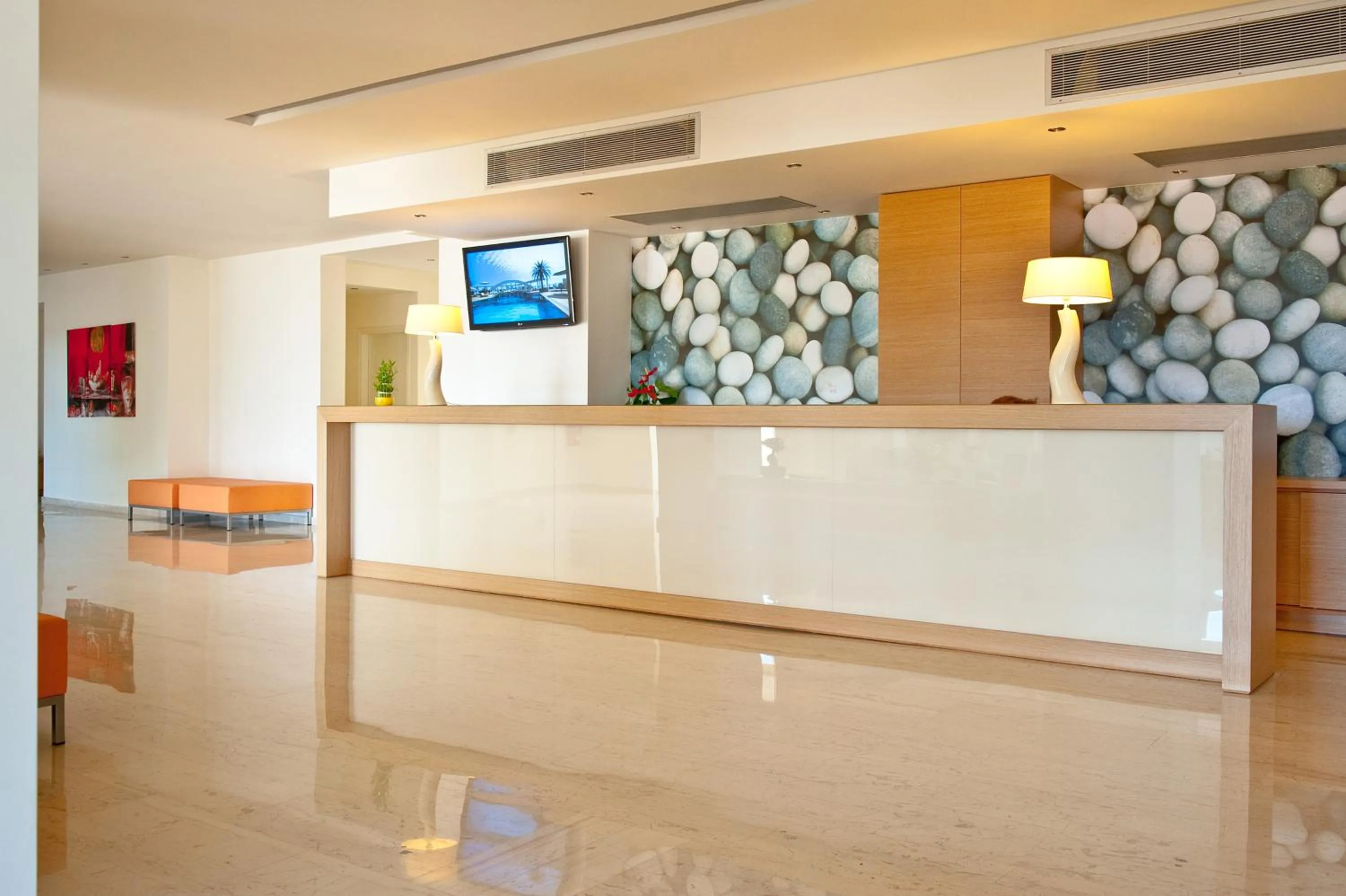 Lobby or reception in Lindos White Hotel & Suites