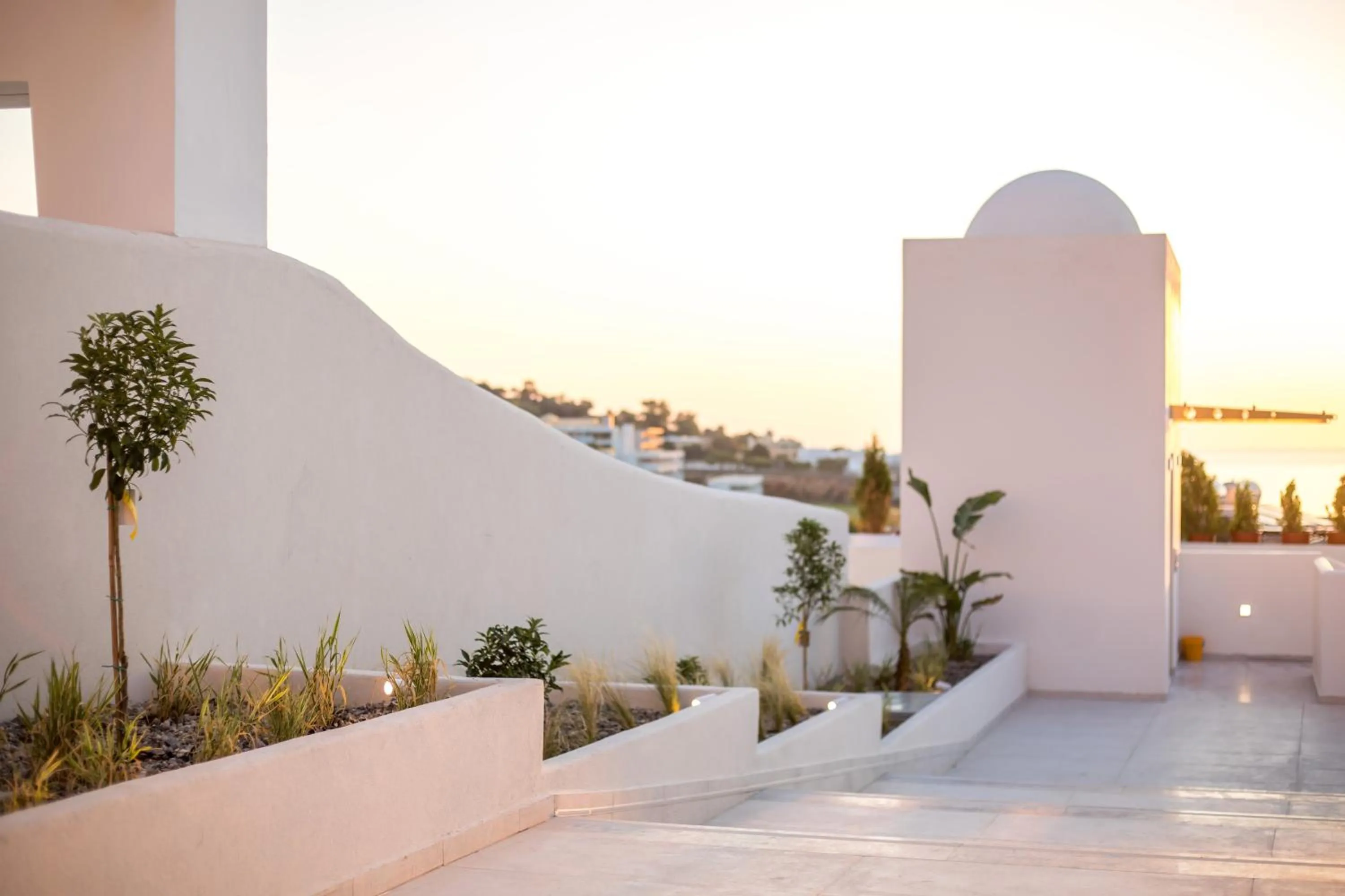 Property building in Lindos White Hotel & Suites