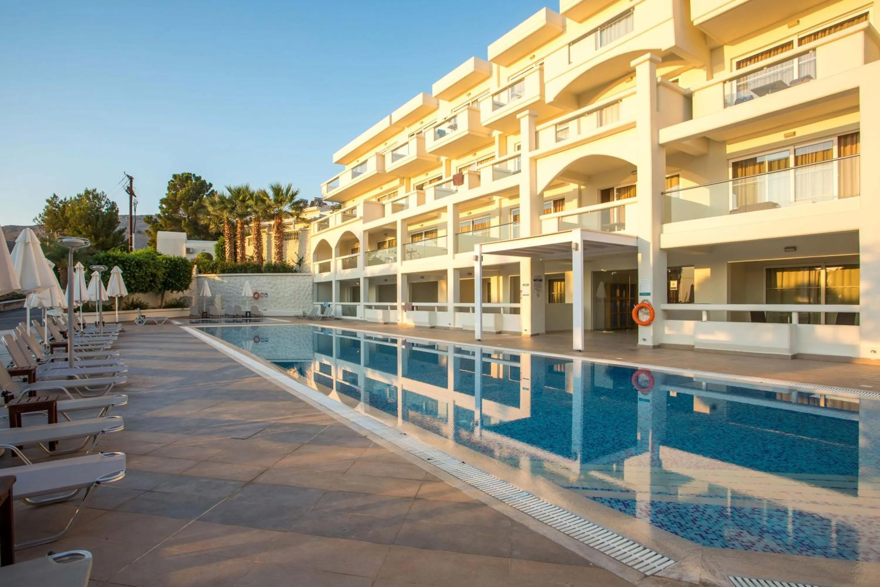 Property building in Lindos White Hotel & Suites