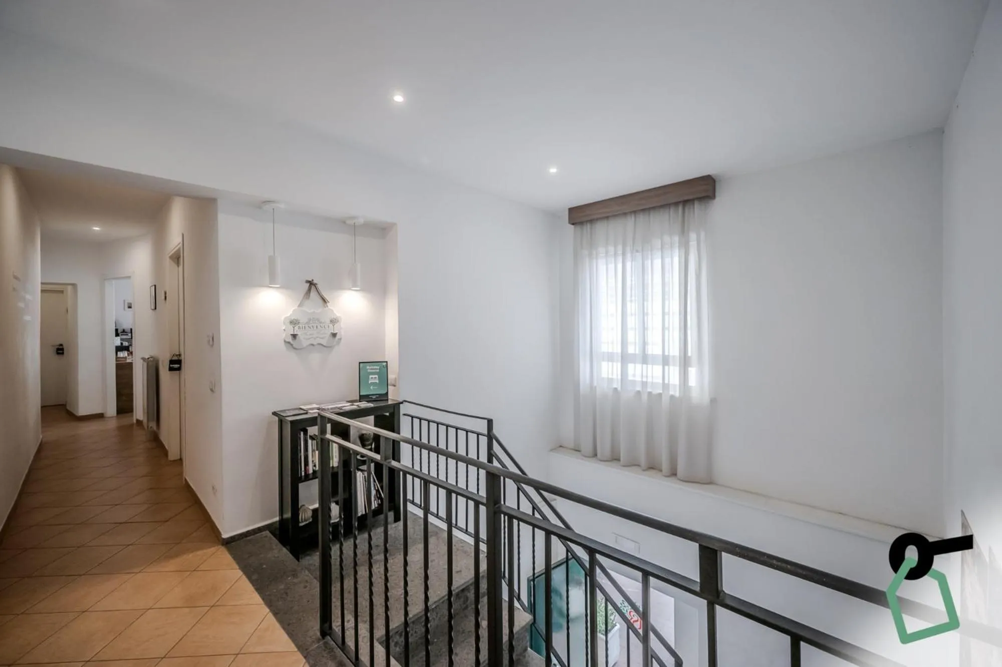 Decorative detail in Residenza Scarlatti Napoli