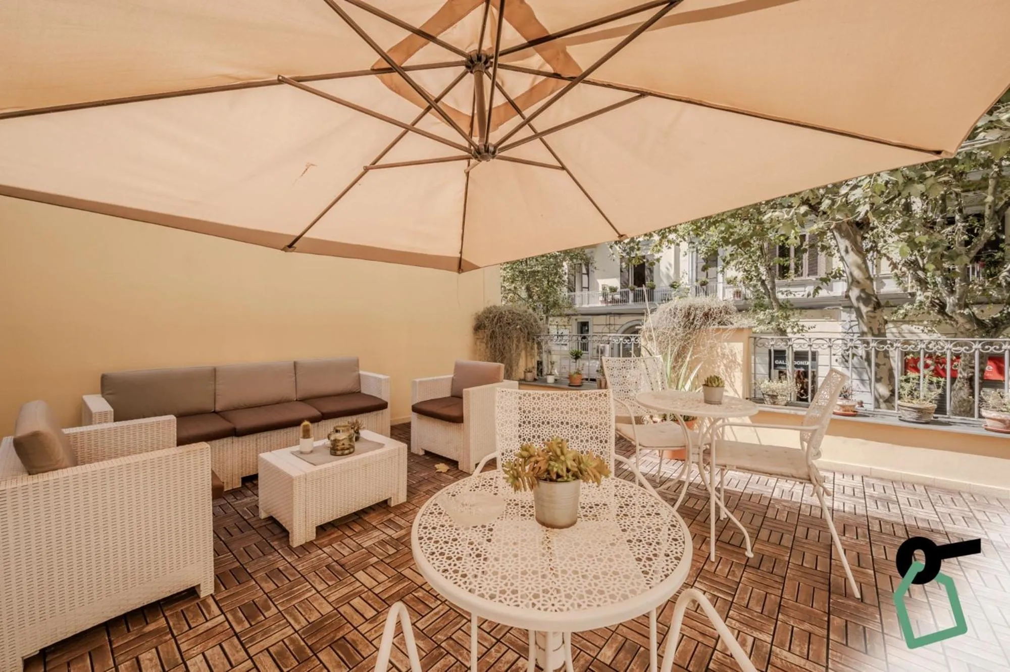 Balcony/Terrace in Residenza Scarlatti Napoli