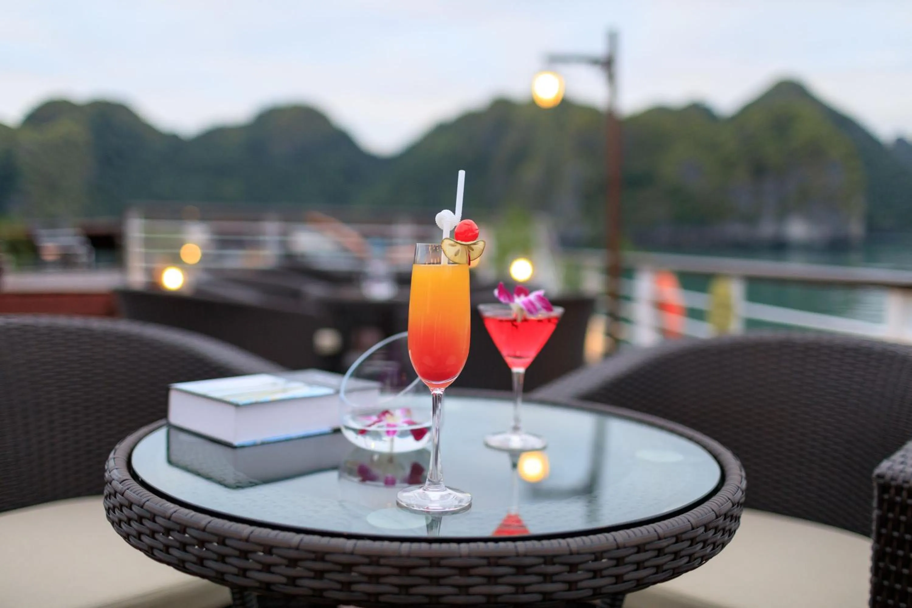 Alcoholic drinks in Orchid Trendy Cruise