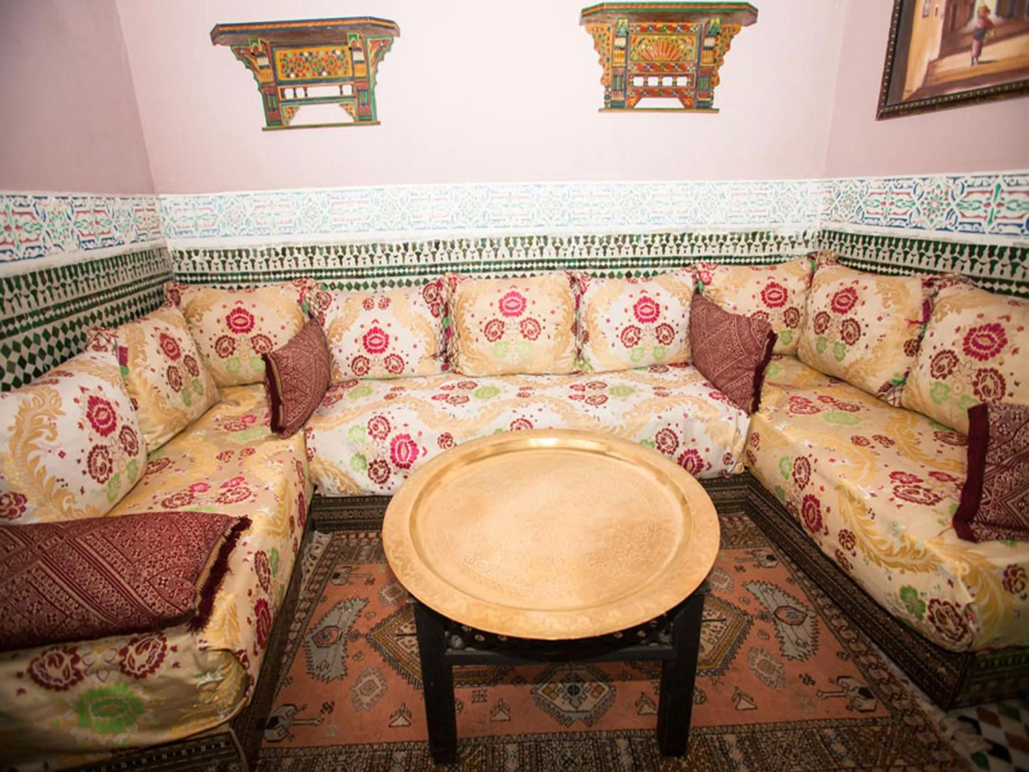 Living room in Palais AL Firdaous