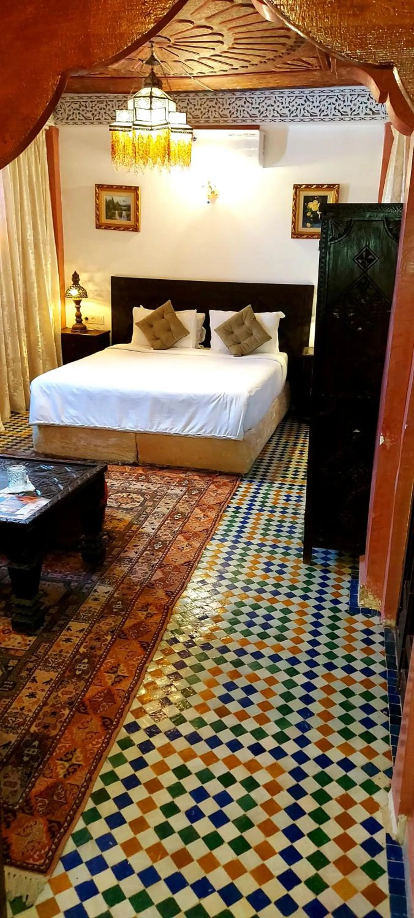 Bed in Palais AL Firdaous