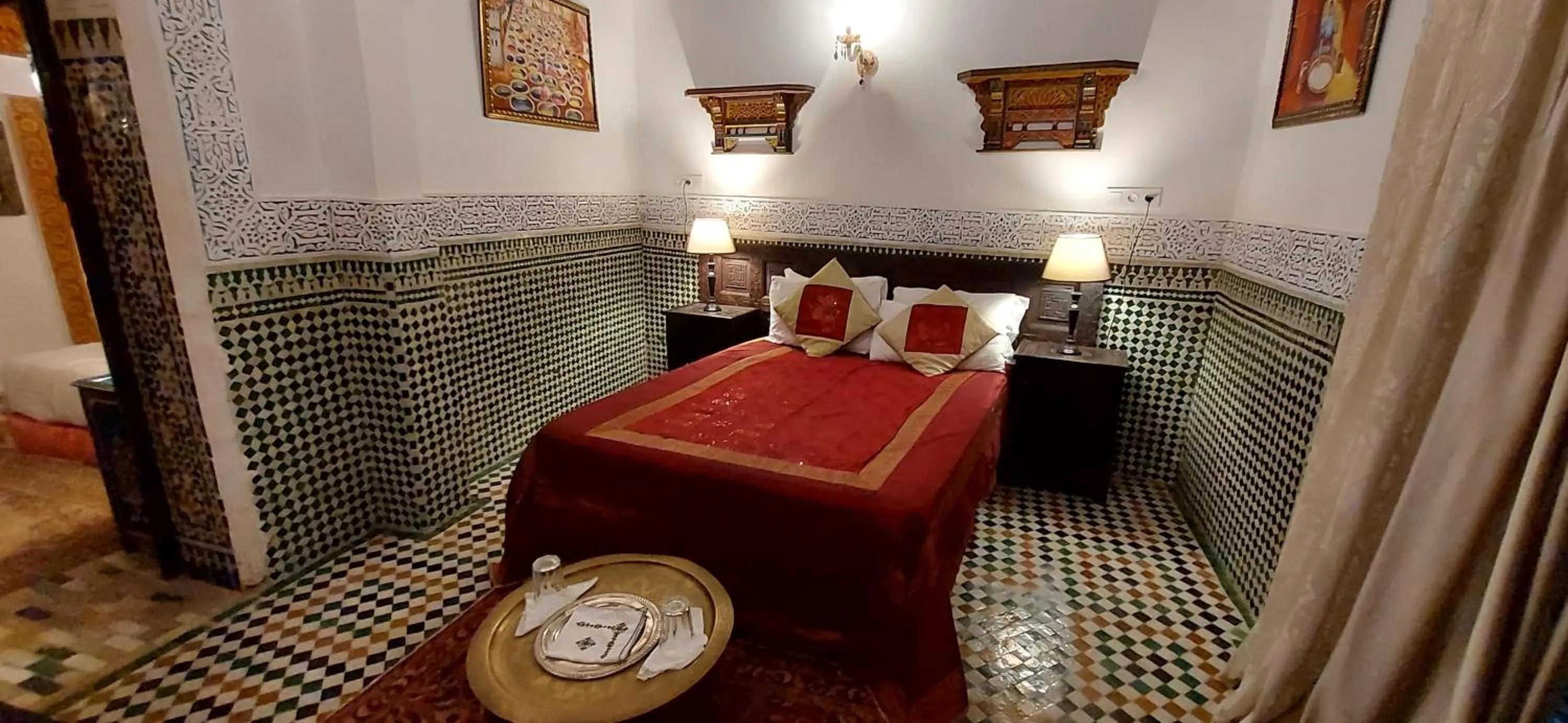 Bed in Palais AL Firdaous