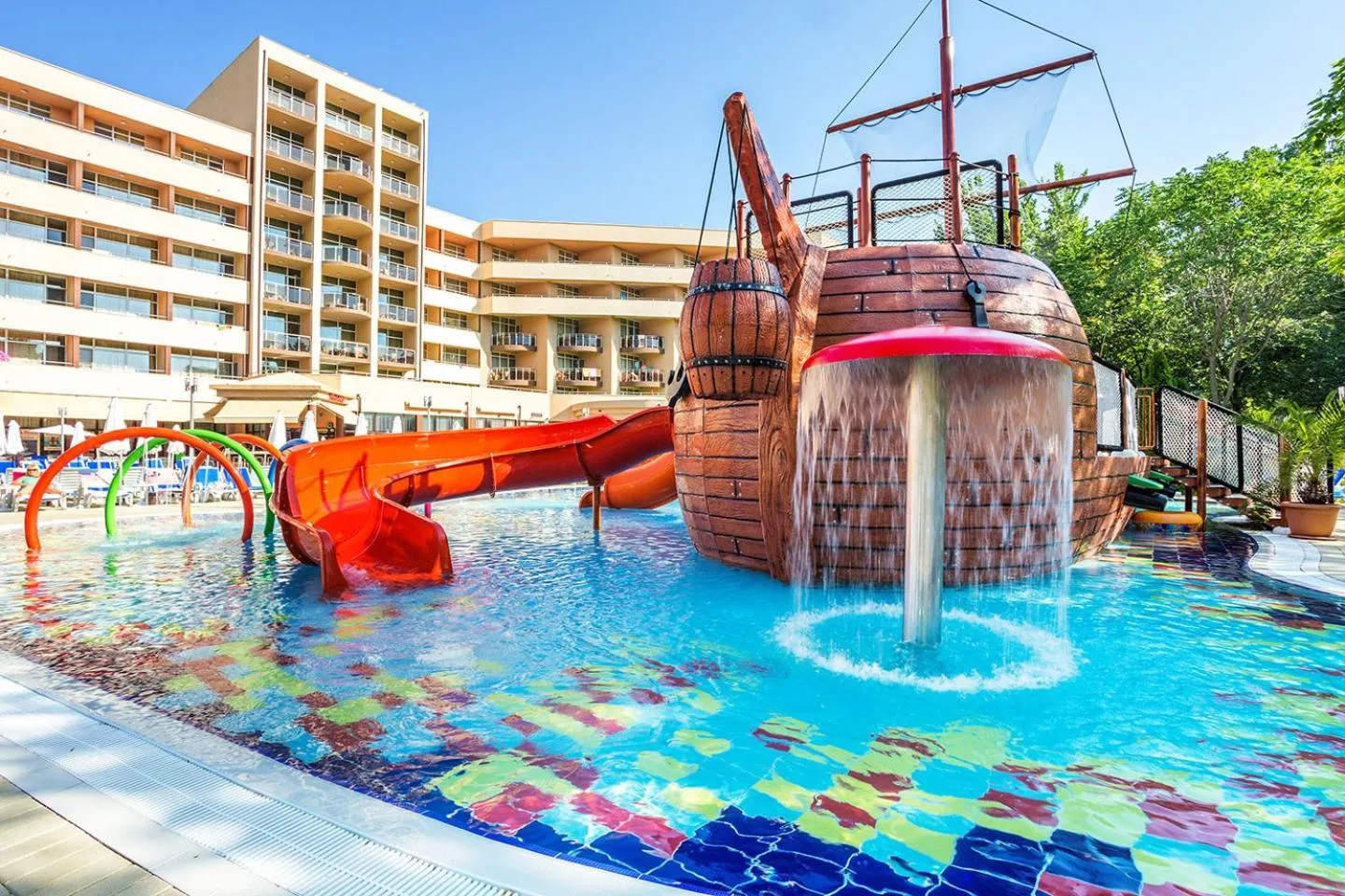 Aqua park in Hotel Laguna Park & Aqua Club - All Inclusive