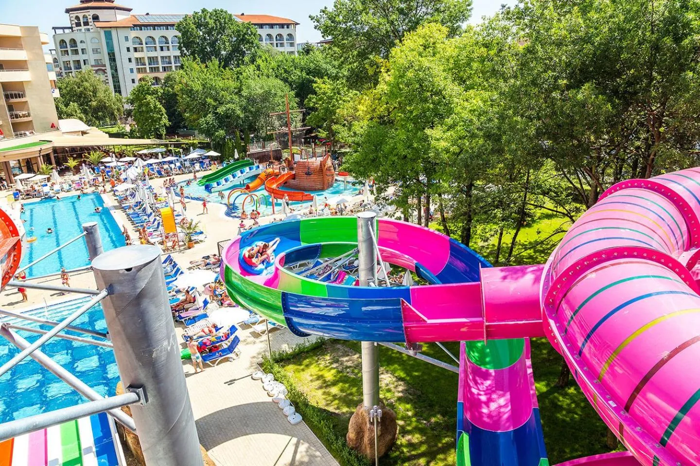 Aqua park in Hotel Laguna Park & Aqua Club - All Inclusive