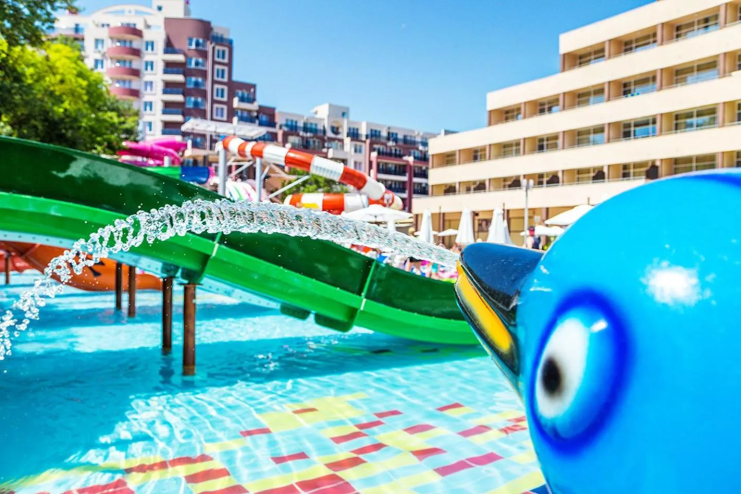 Swimming pool in Hotel Laguna Park & Aqua Club - All Inclusive