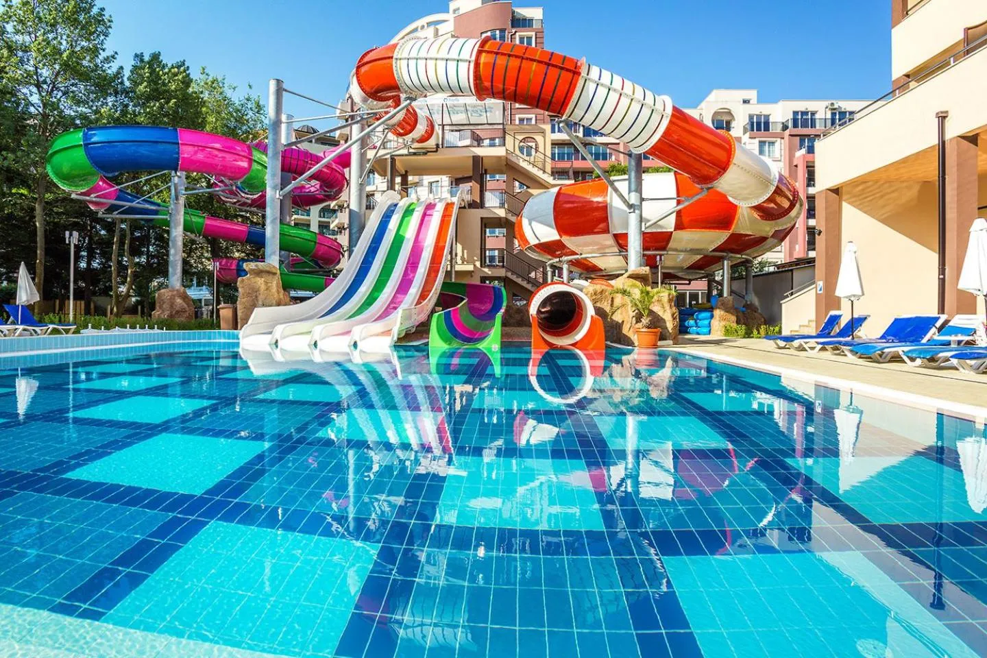 Aqua park in Hotel Laguna Park & Aqua Club - All Inclusive
