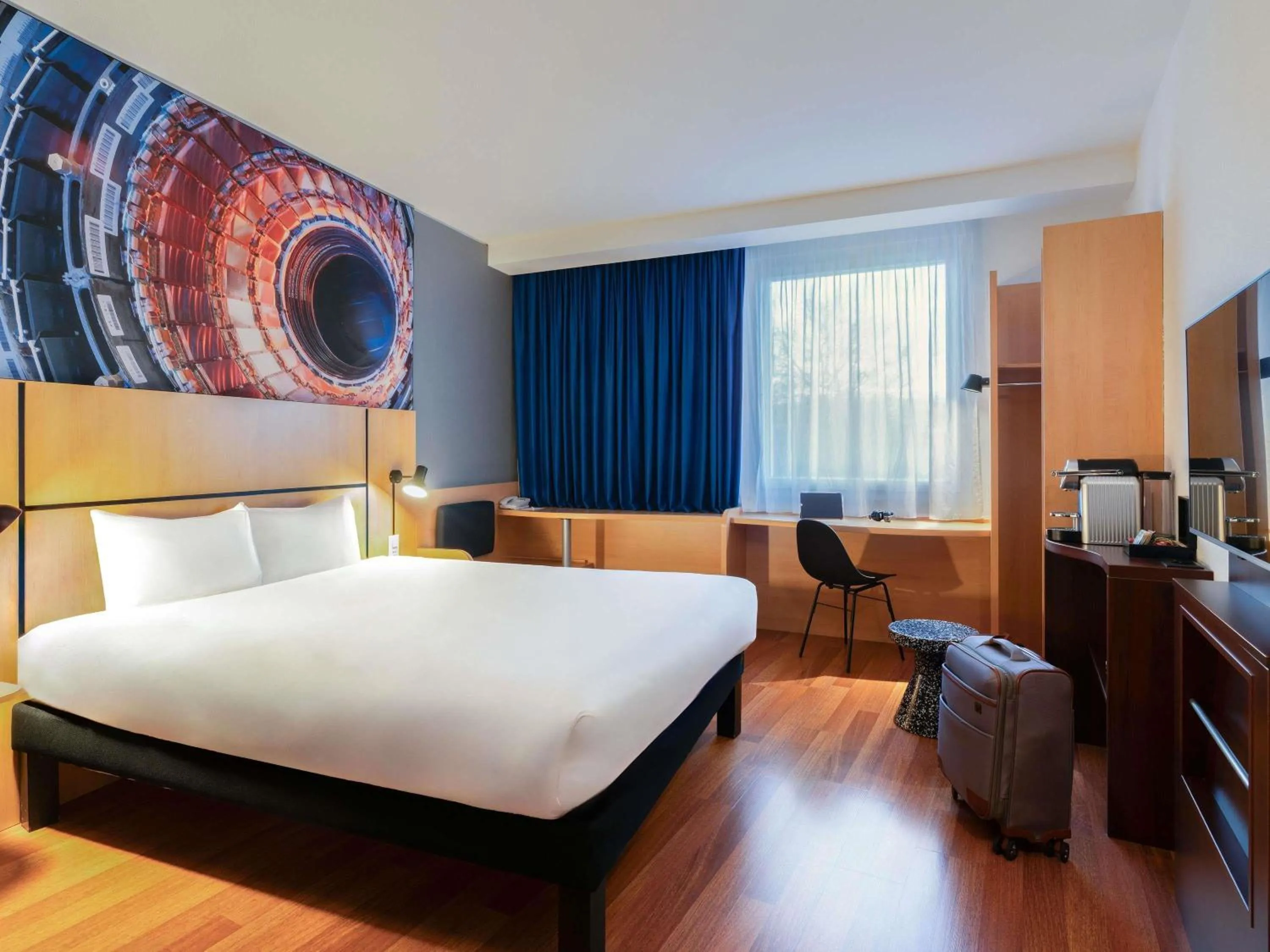 Bedroom, Bed in ibis Genève Petit Lancy