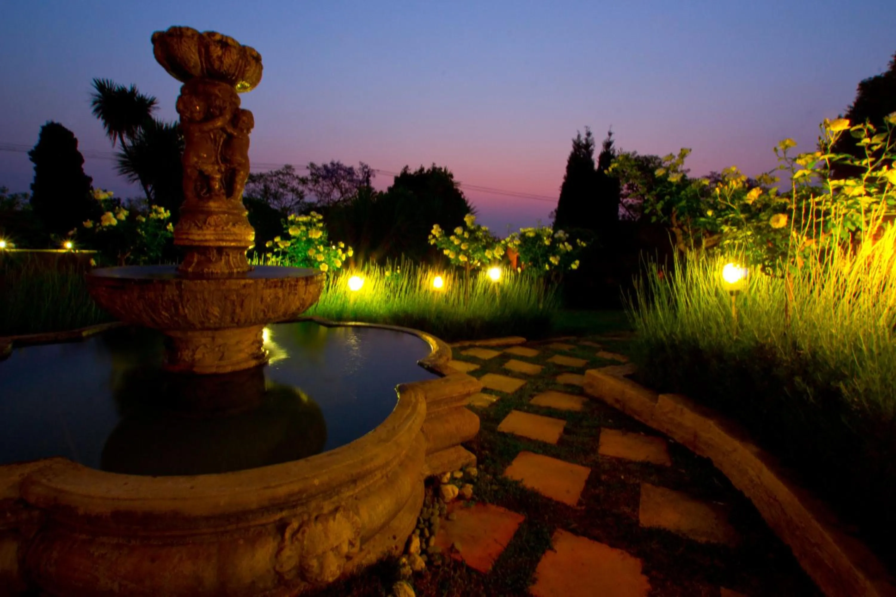 Decorative detail in Little Tuscany Boutique Hotel