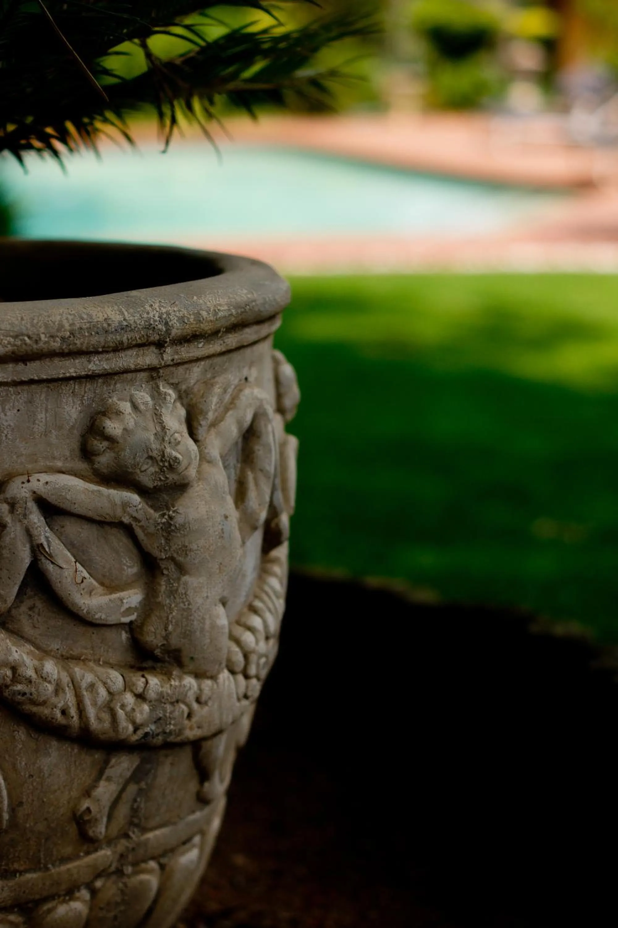 Decorative detail in Little Tuscany Boutique Hotel