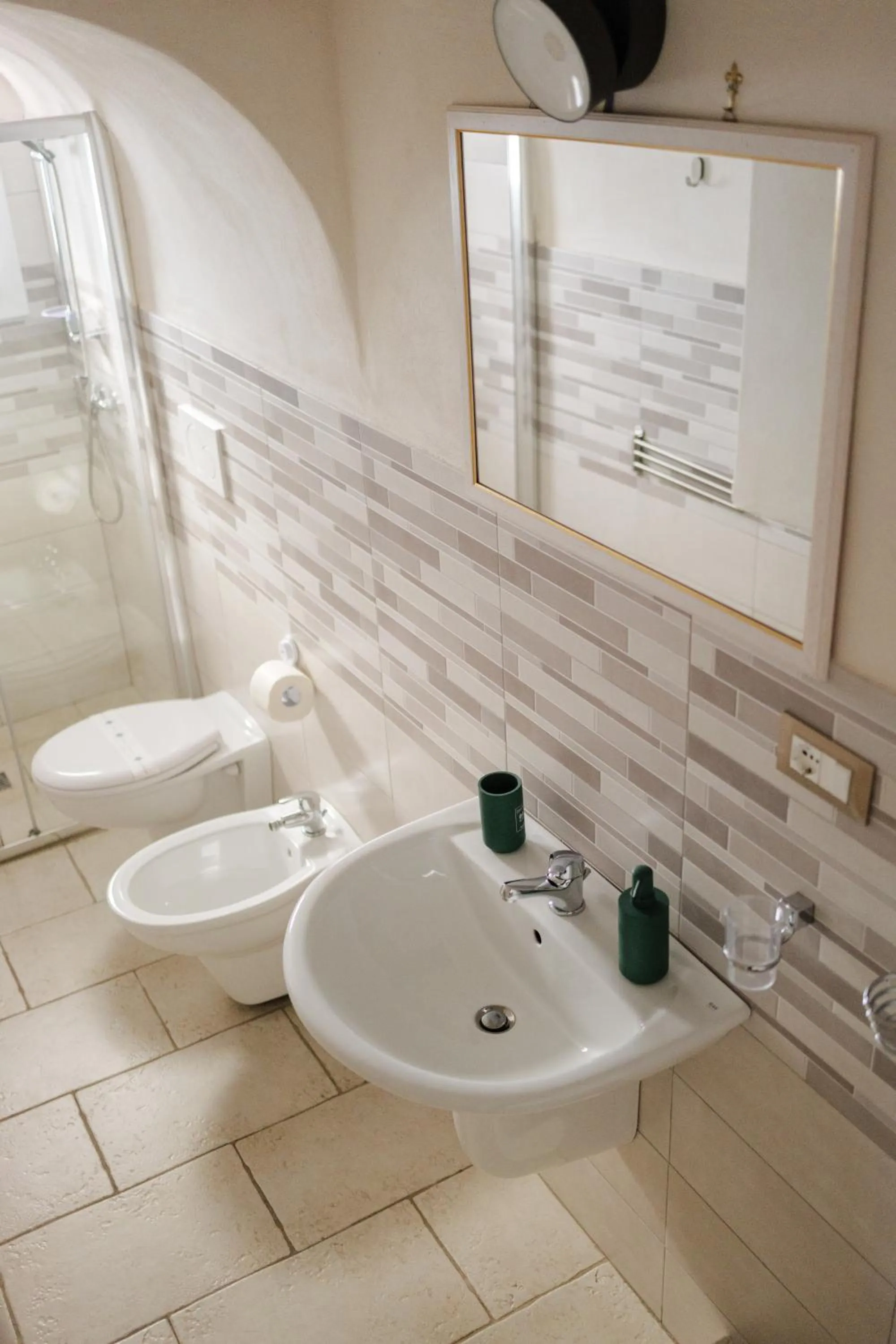 Toilet in BED&BREAD Piazza 'Nzegna