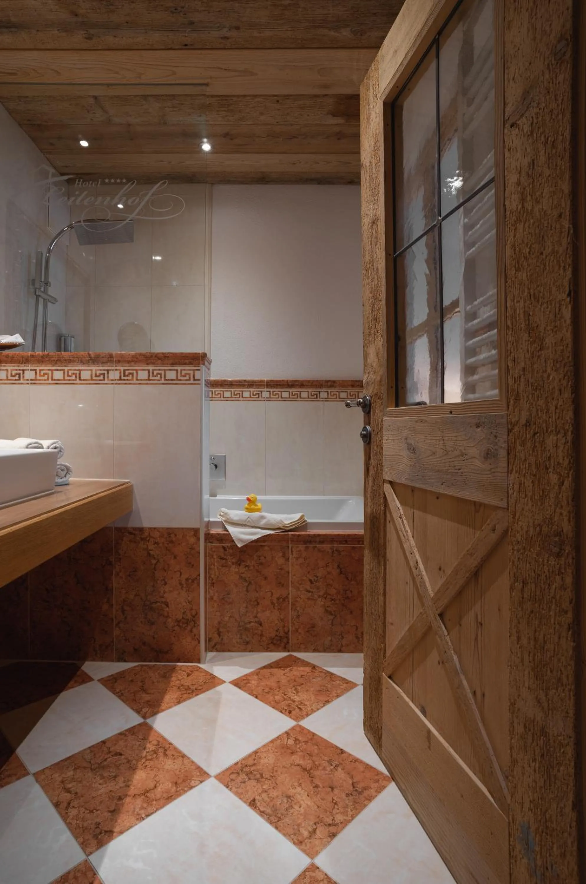 Bathroom in Hotel Leitenhof 4 Sterne Superior