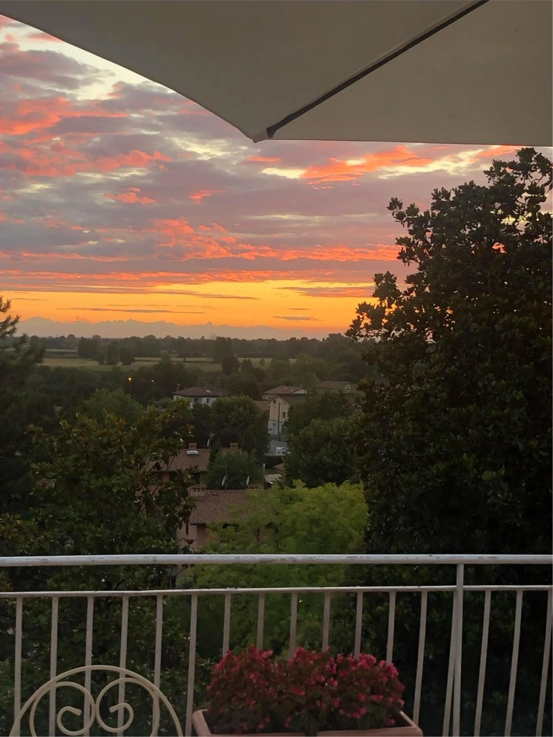 Balcony/Terrace in Villa House and Garden B&B