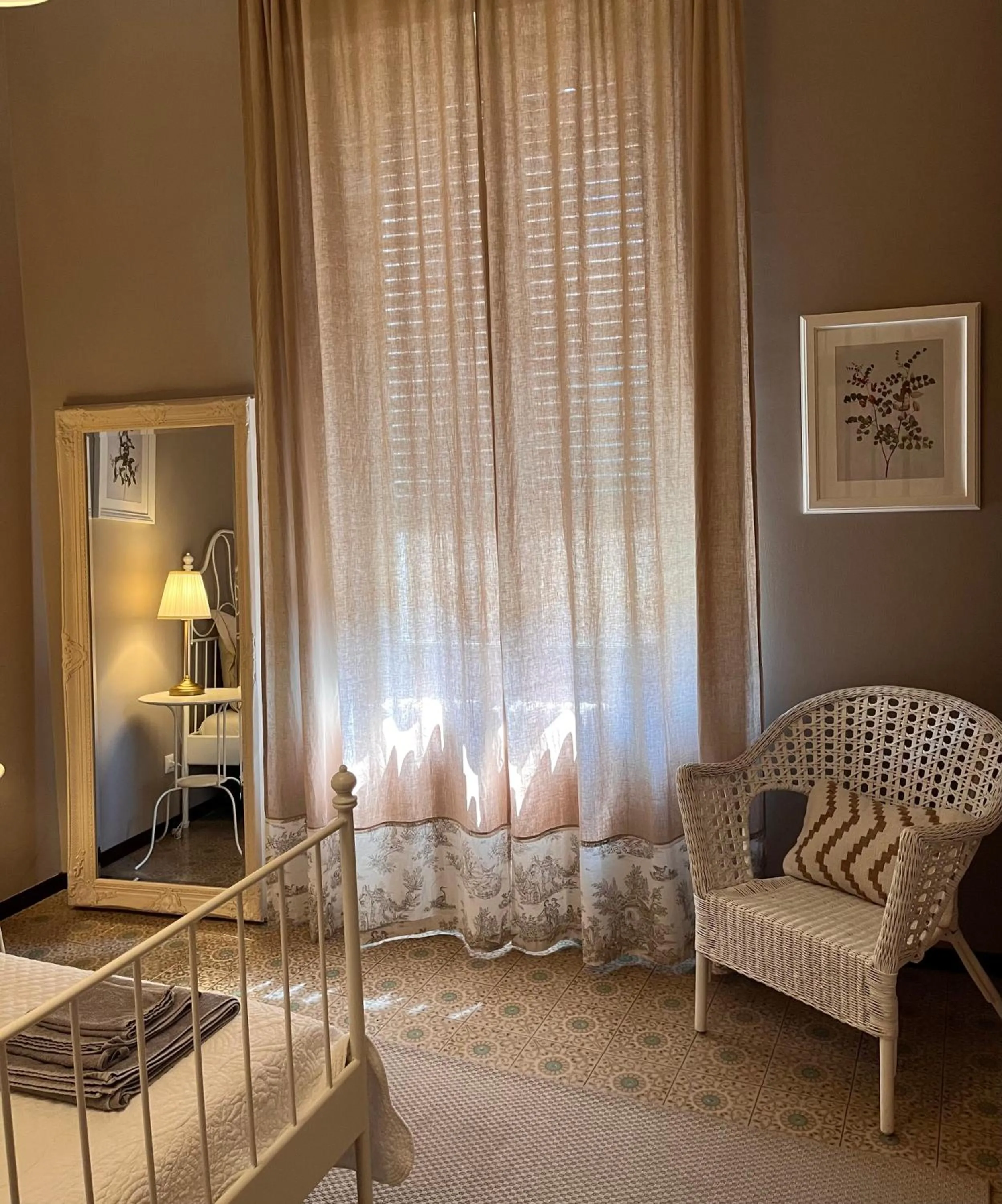 Bedroom in Villa House and Garden B&B