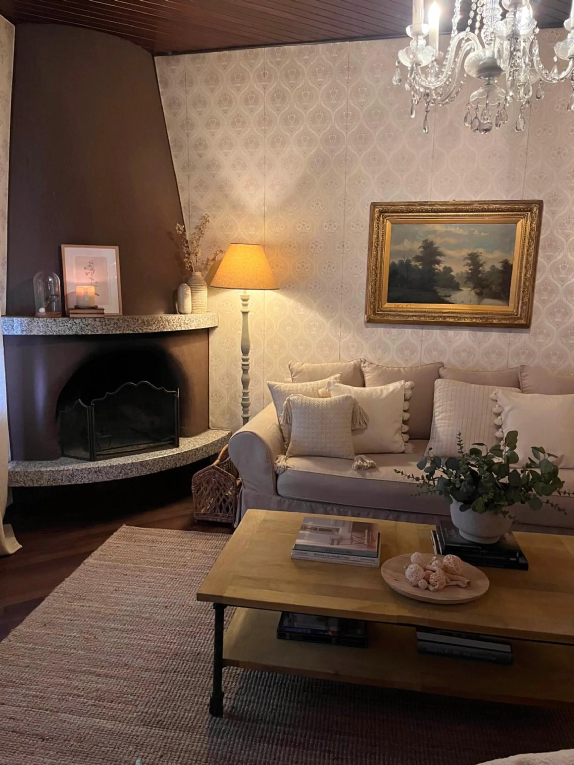 Living room in Villa House and Garden B&B