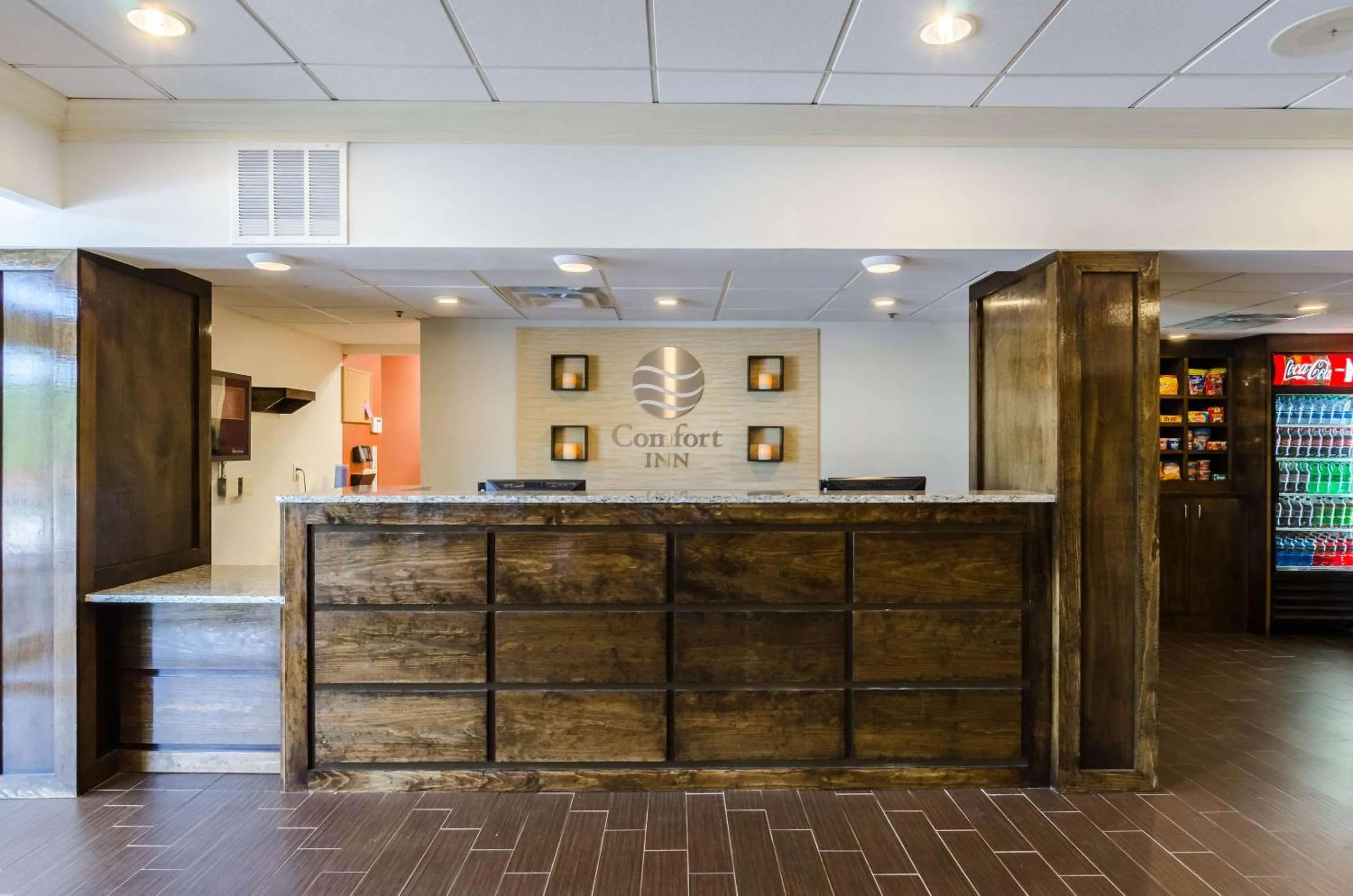Lobby or reception in Comfort Inn Randolph-Boston