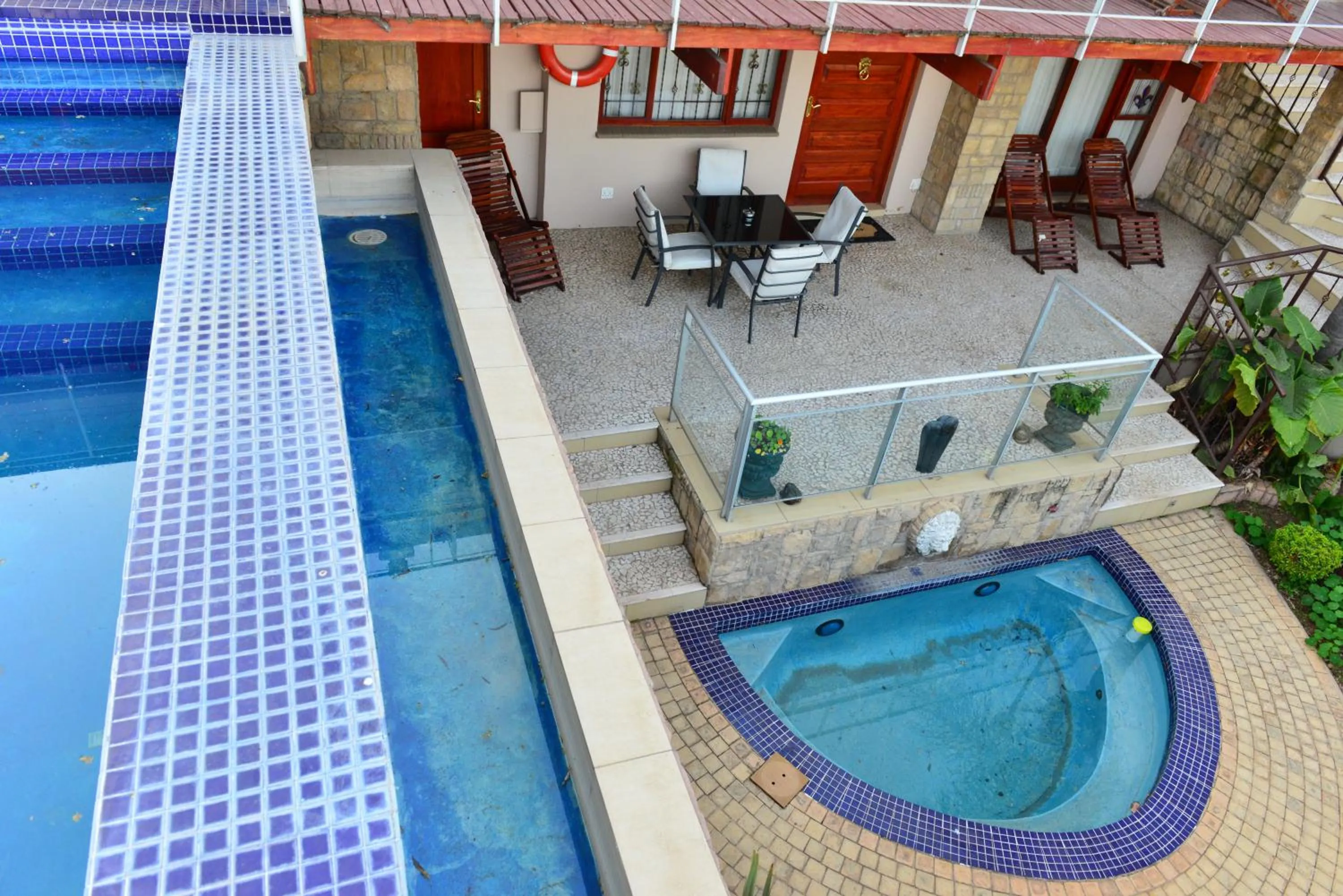 Swimming pool in Kosmos Manor Guest House