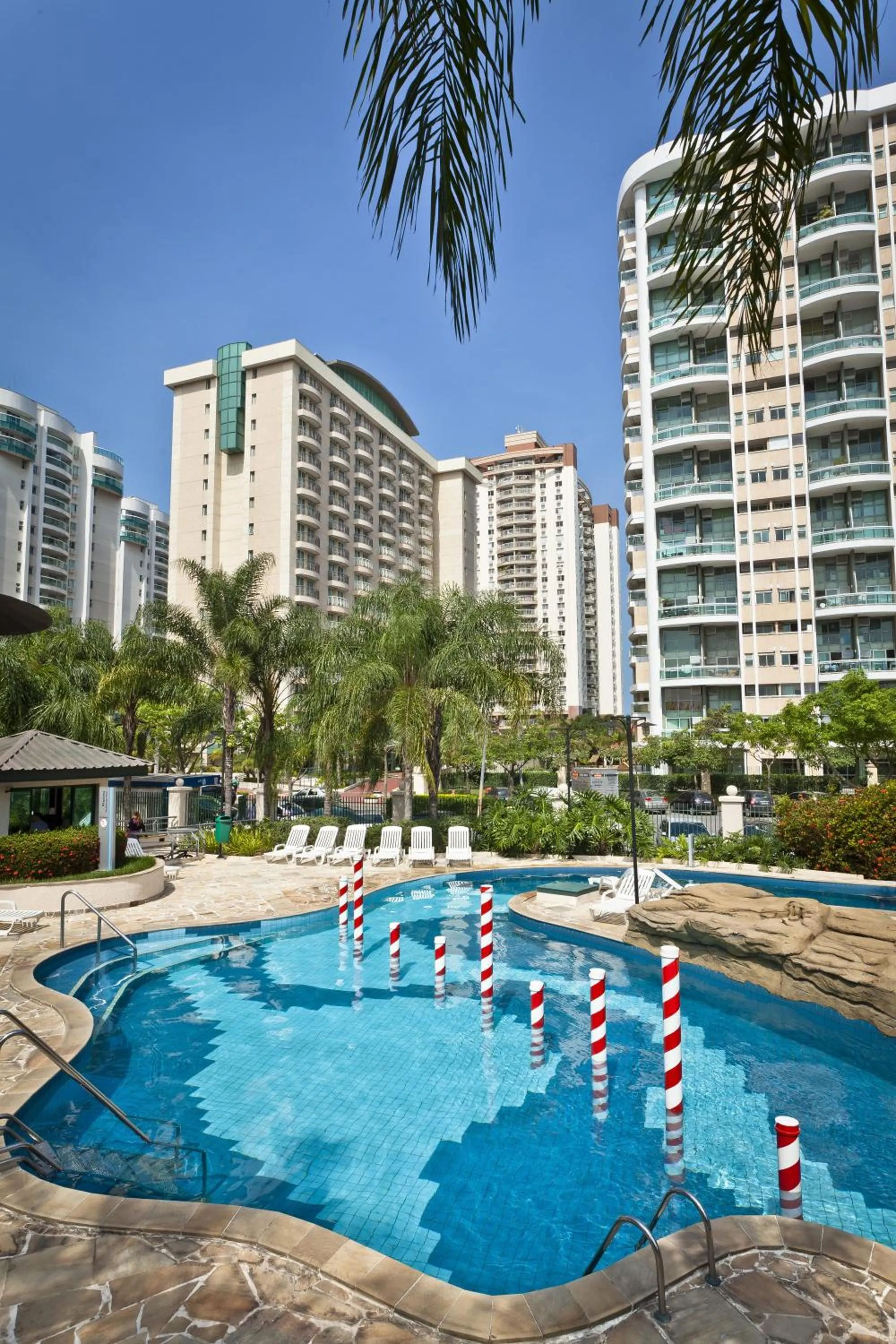 Swimming pool in Bourbon Residence Barra da Tijuca - Rio de Janeiro