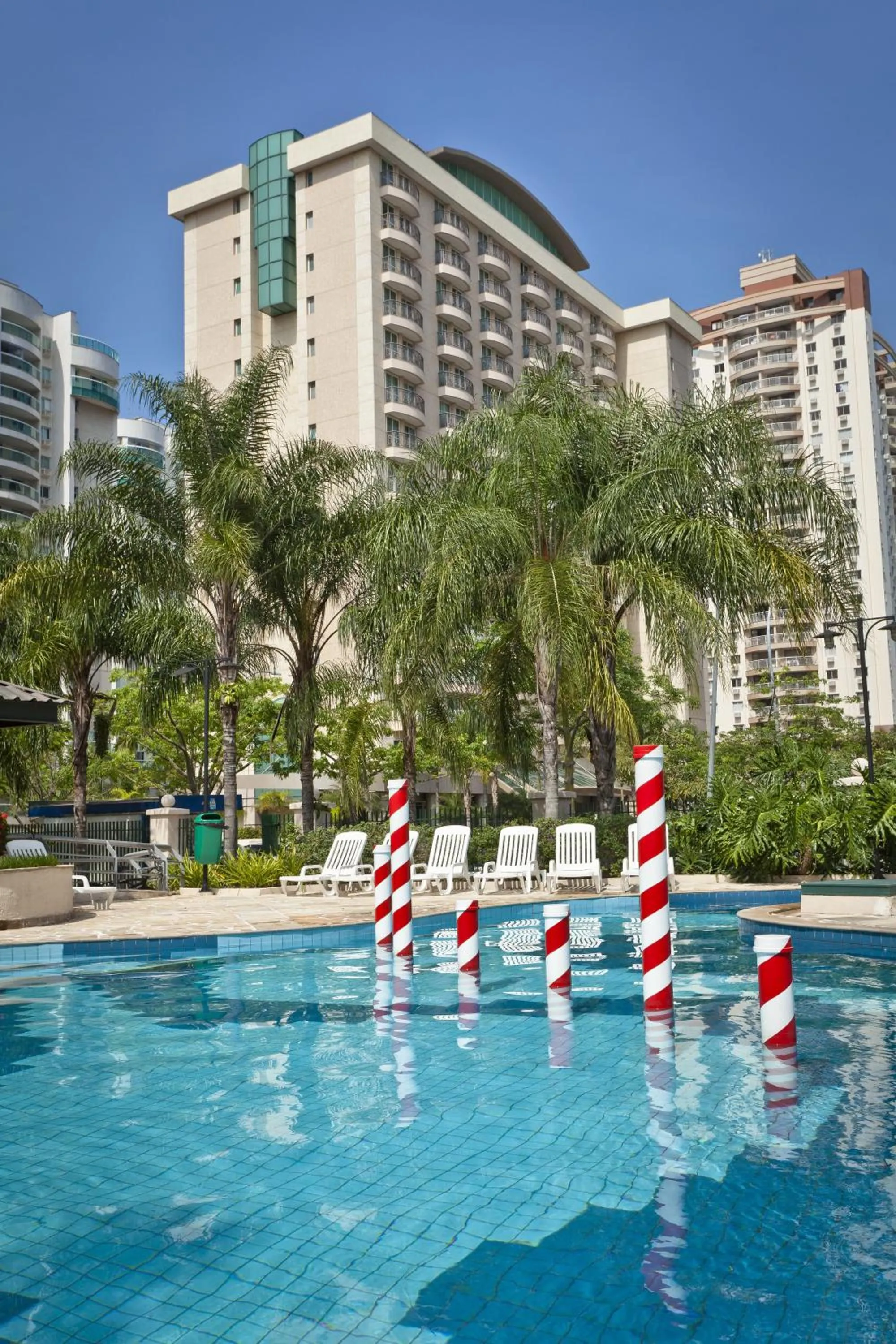 Swimming pool in Bourbon Residence Barra da Tijuca - Rio de Janeiro