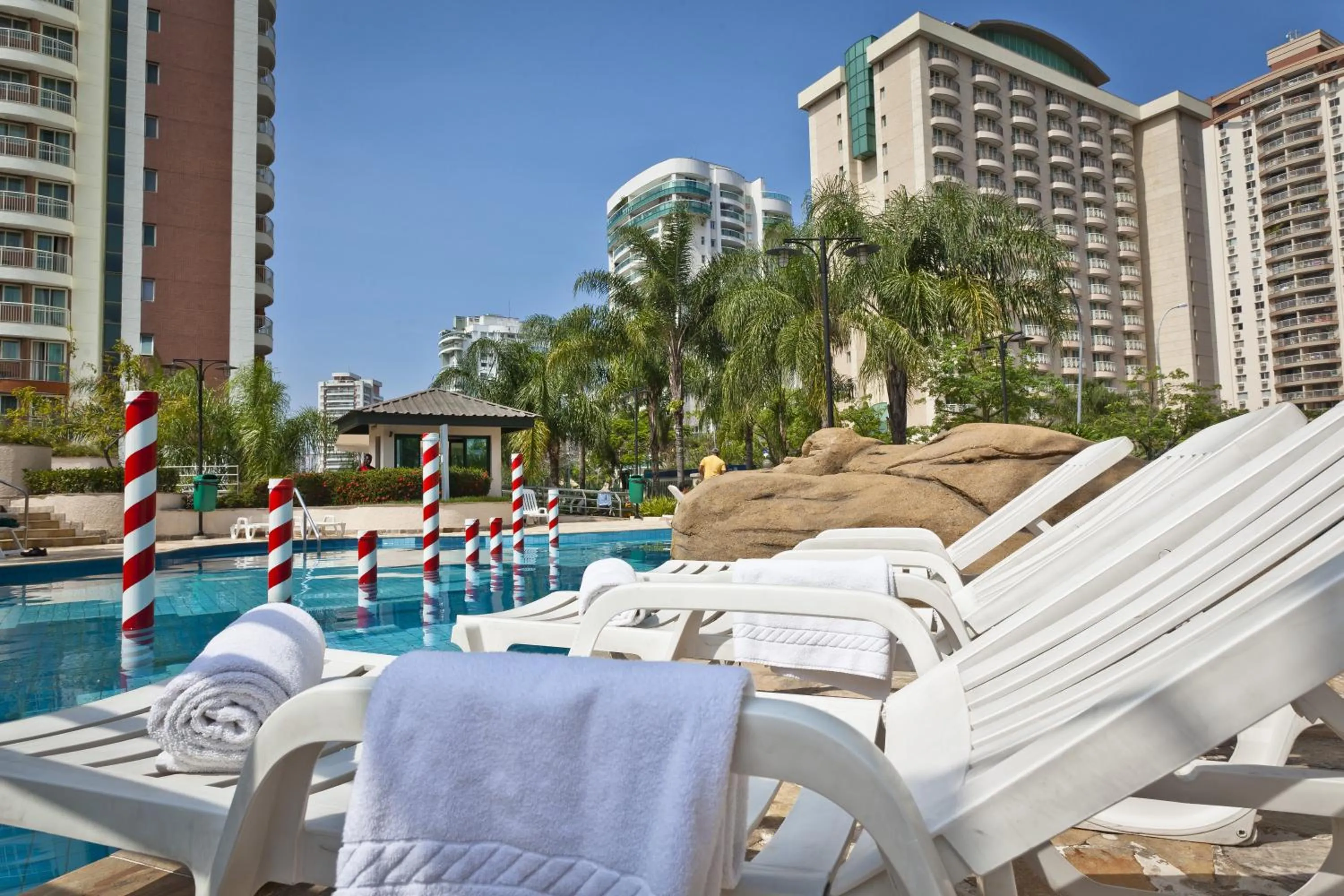 Swimming pool in Bourbon Residence Barra da Tijuca - Rio de Janeiro