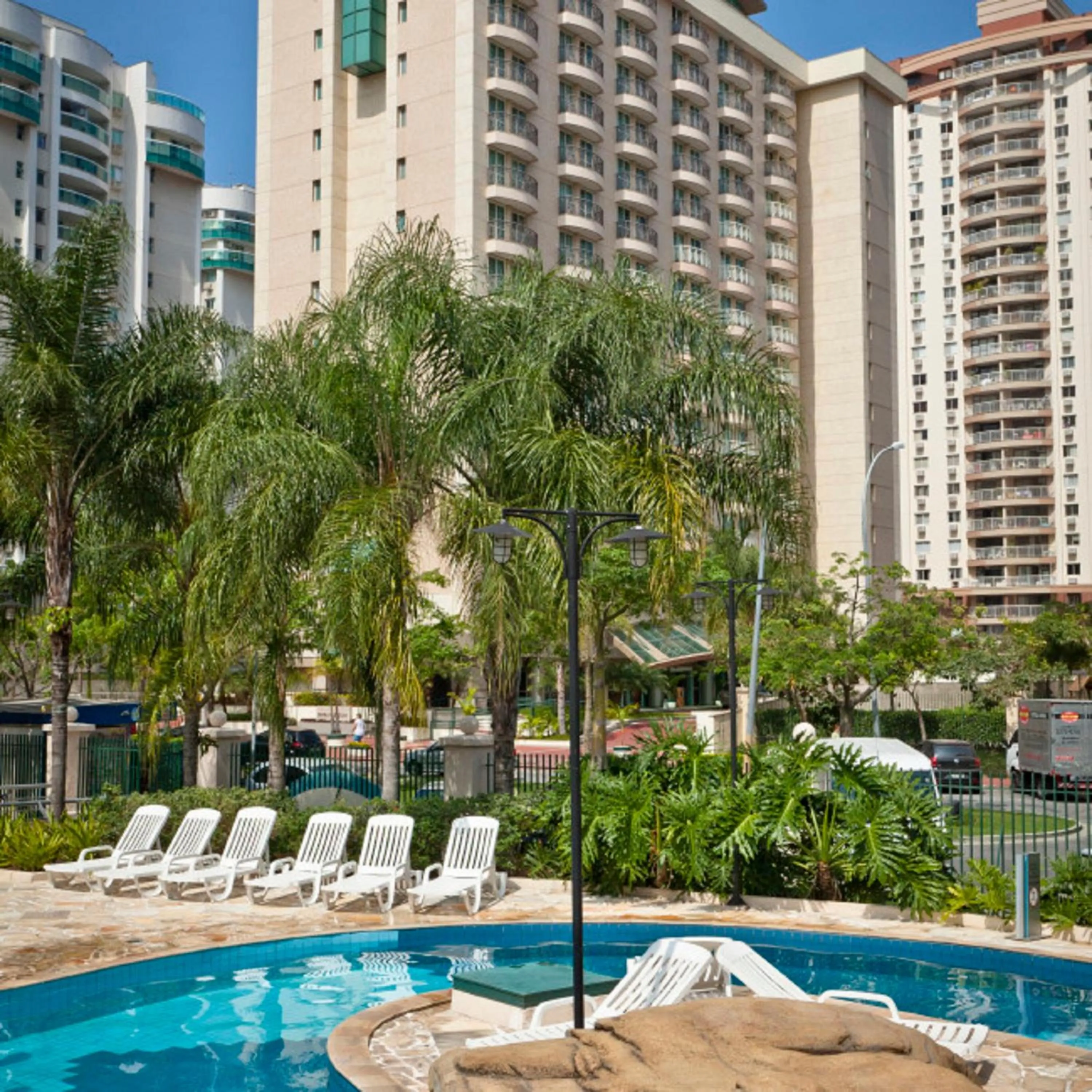 Swimming pool in Bourbon Residence Barra da Tijuca - Rio de Janeiro