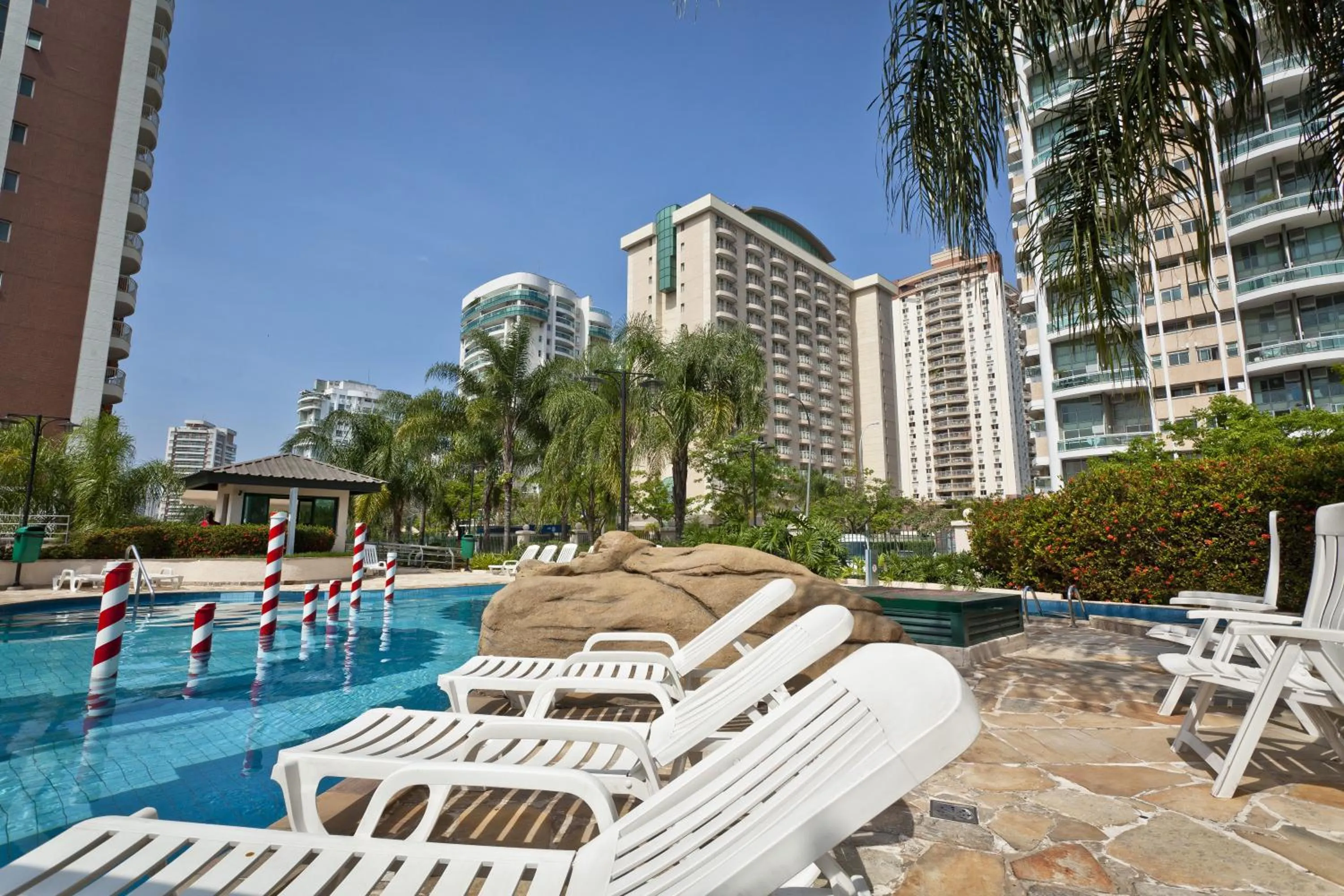 Swimming pool in Bourbon Residence Barra da Tijuca - Rio de Janeiro